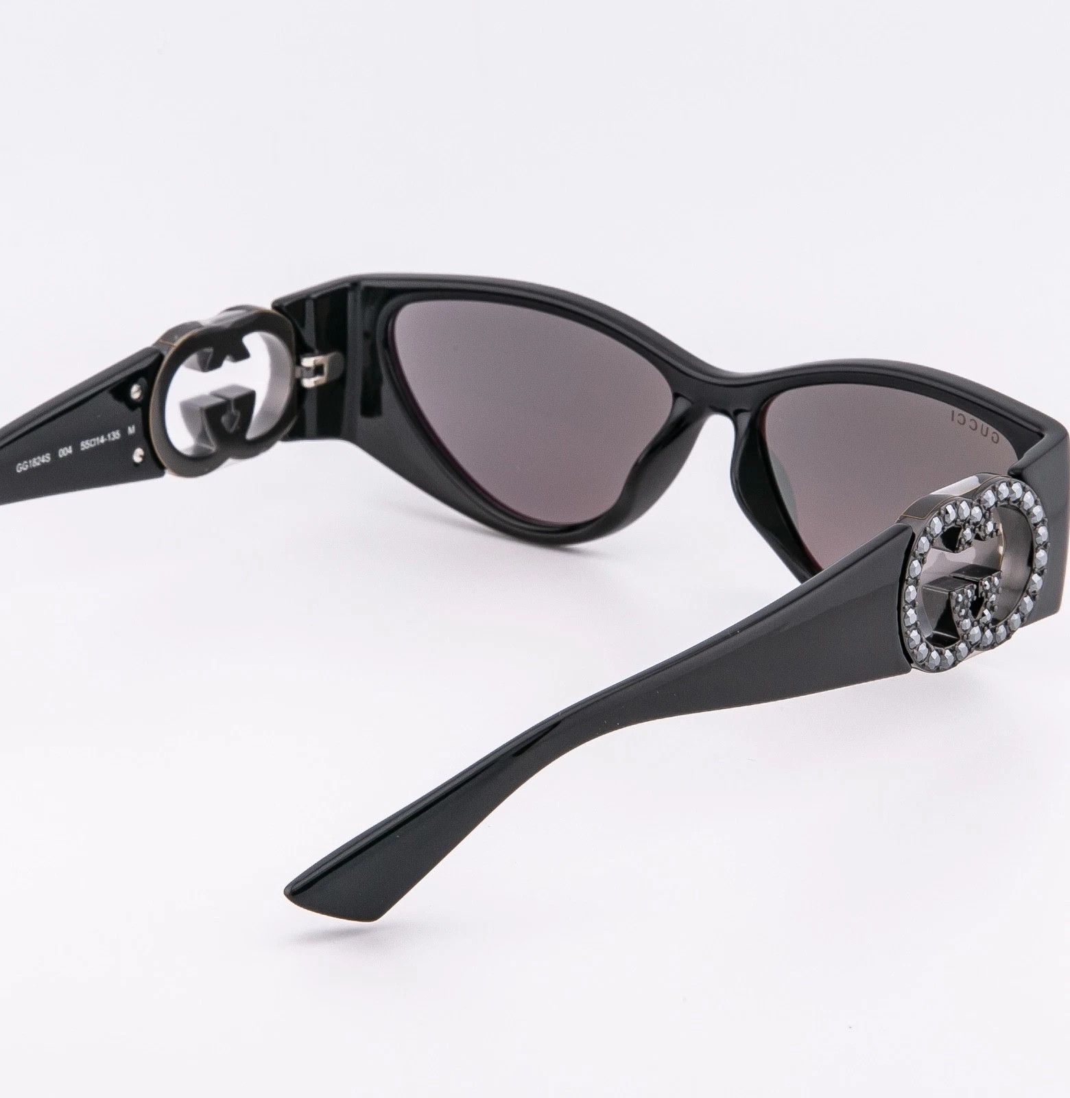 Gucci GUCCI GG1824S Black Cat Mask 1824 GG Logo Sunglasses 004 Size ONE SIZE - 2 Thumbnail