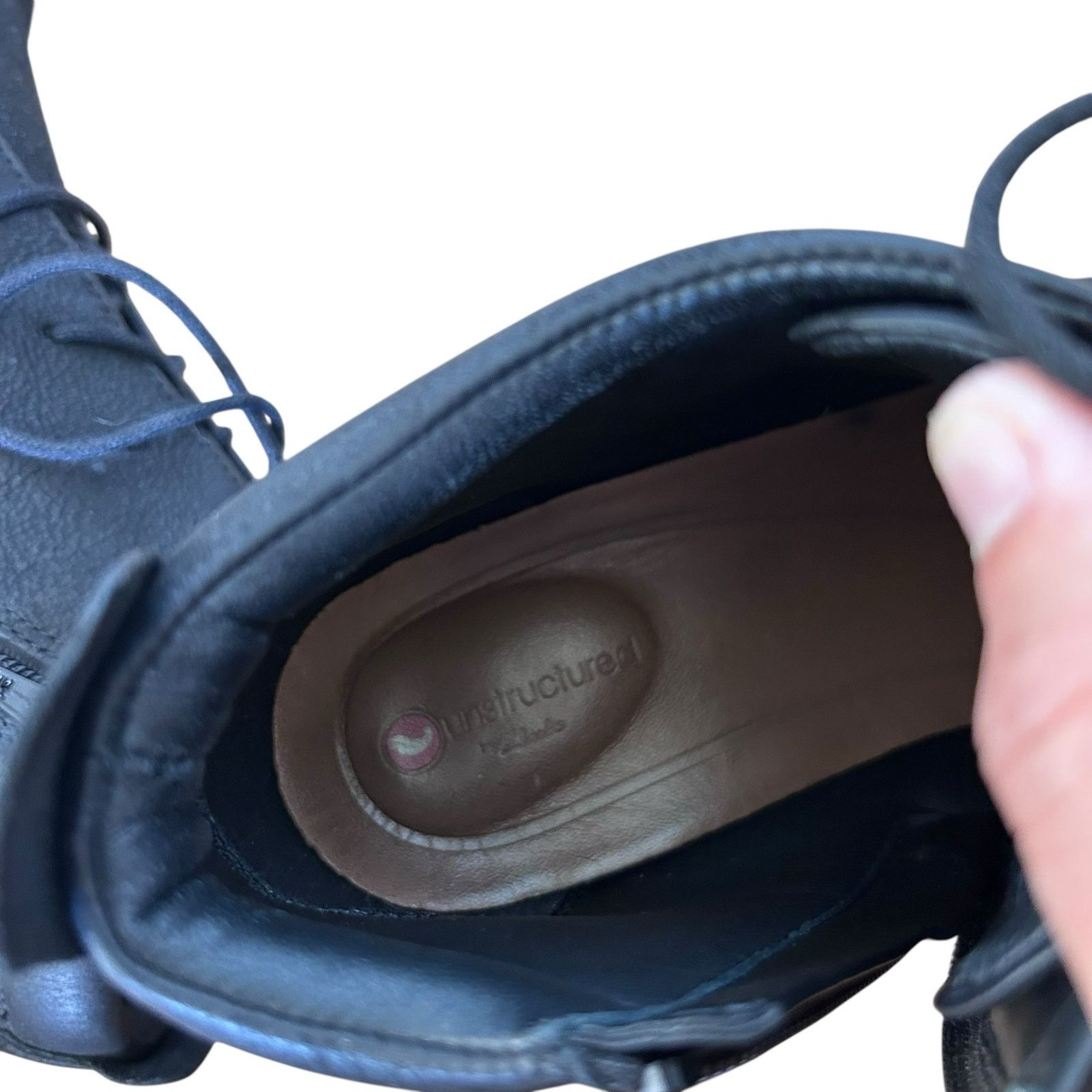 Clarks Clarks Un Tallara Eva Black Wedge Ankle Booties Sz 8 Size US 8 / IT 38 - 8 Thumbnail