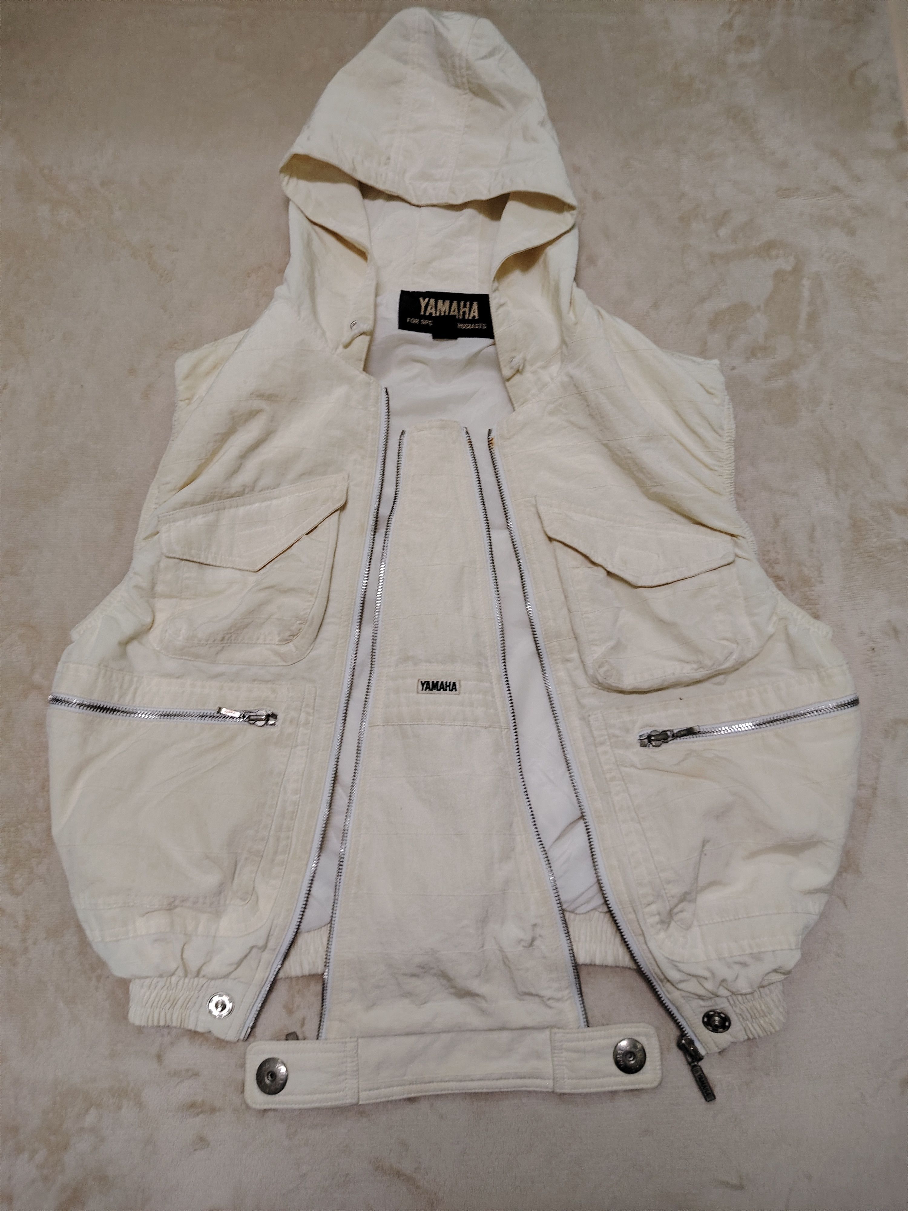 Yamaha Vintage Yamaha For Sports Enthusiasts Vest Jacket Size US L / EU 52-54 / 3 - 3 Thumbnail