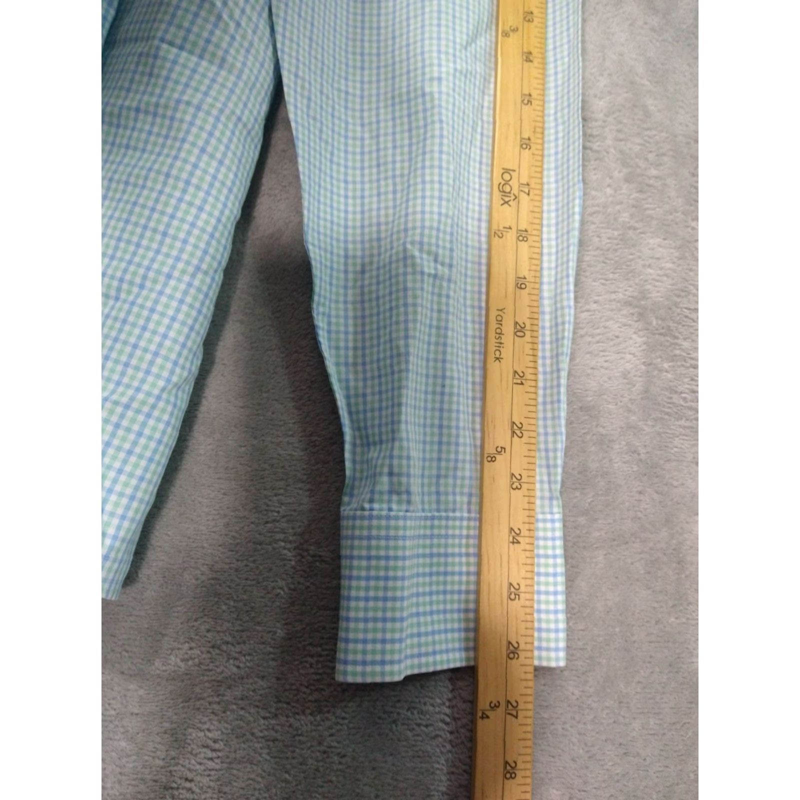 UNTUCKit UNTUCKit Mens Shirt 2XL Blue Plaid Long Sleeve Button-Up Wrinkle Free Casual Workwear Buy 2XL Mens Brown? Wait no. Size US XXL / EU 58 / 5 - 6 Thumbnail