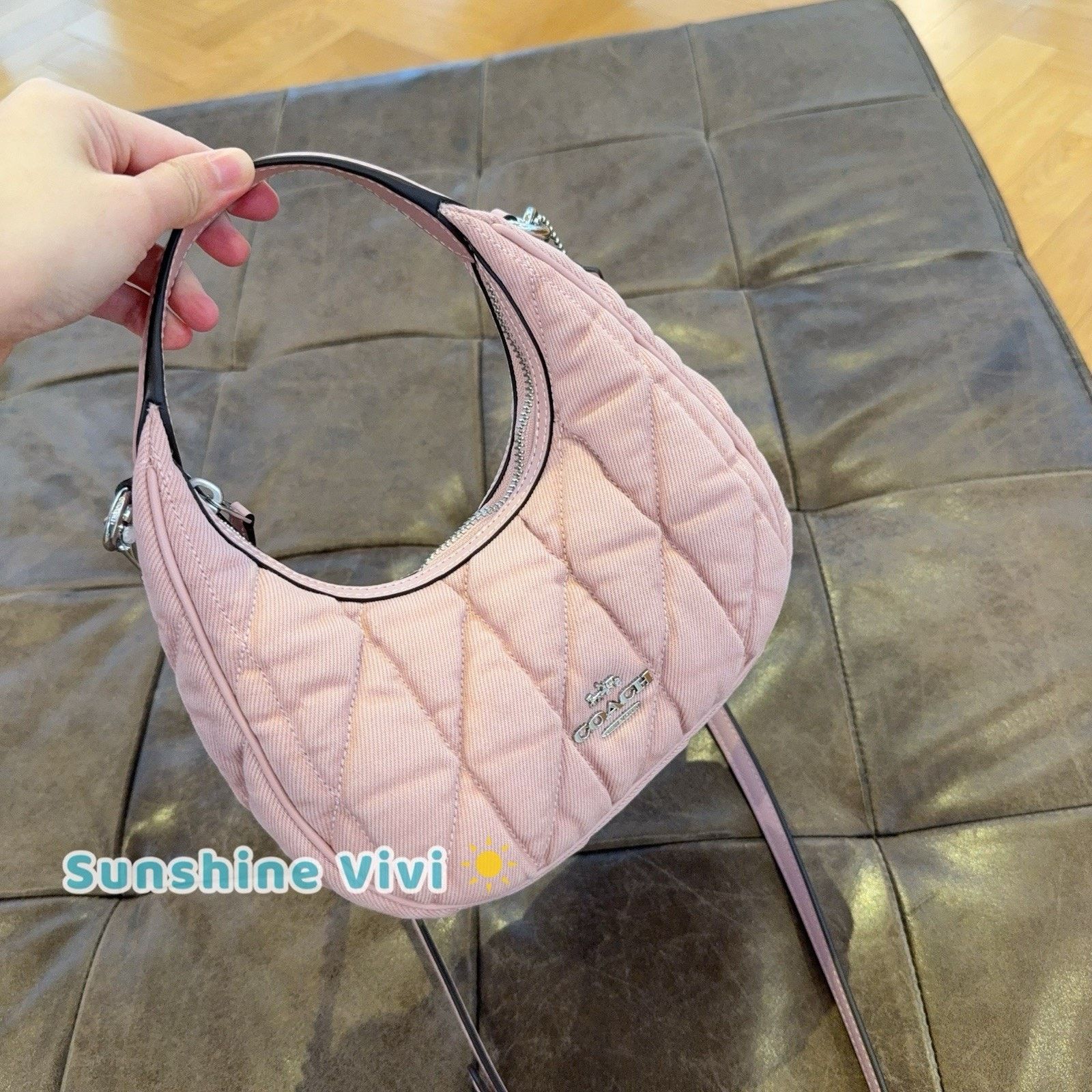 Coach NWT Coach Carmen Mini Crossbody Bag CBR11 Carnation Size ONE SIZE - 3 Thumbnail
