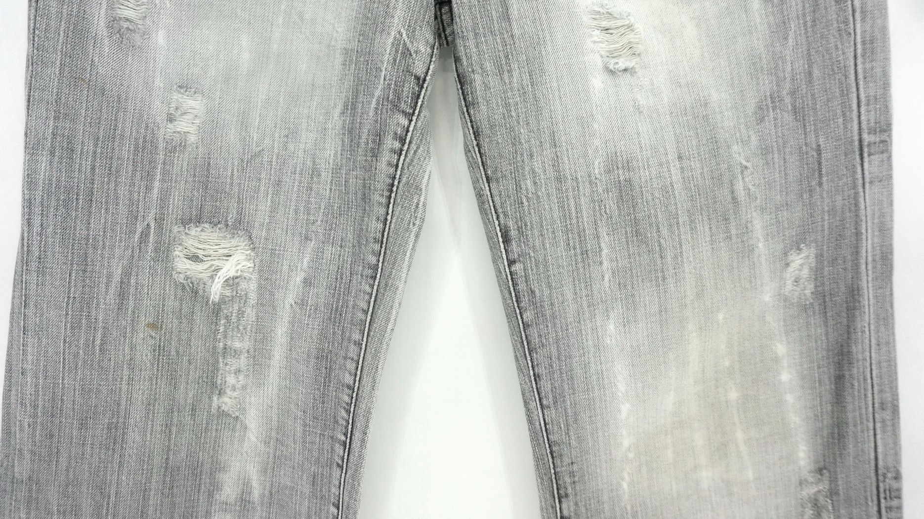 Japanese Brand UPSET Jeans Vintage Distressed Denim Size US 30 / EU 46 - 6 Thumbnail