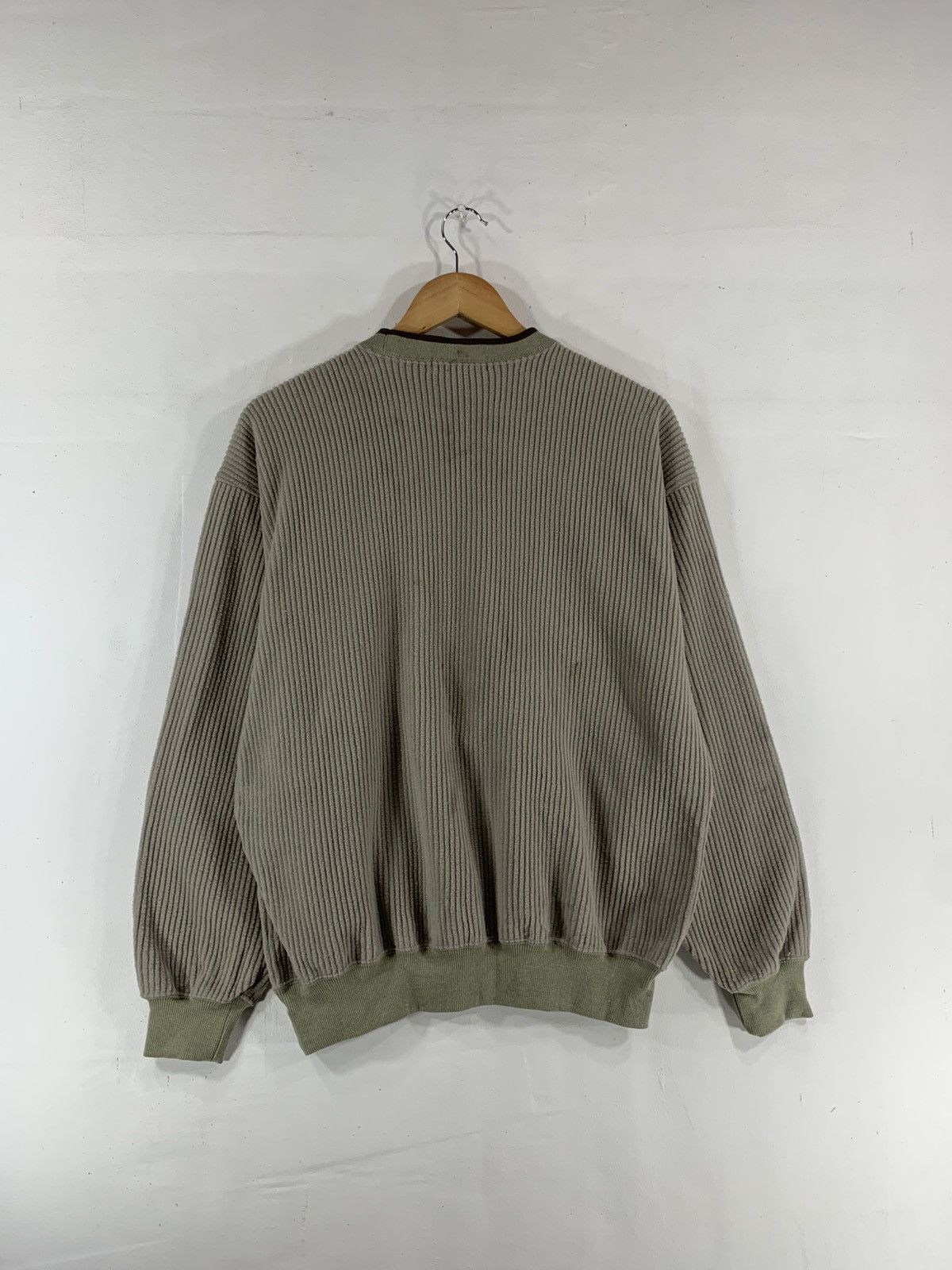 Vintage Vintage Troy Bros Corduroy Sweatshirt Size US M / EU 48-50 / 2 - 2 Thumbnail