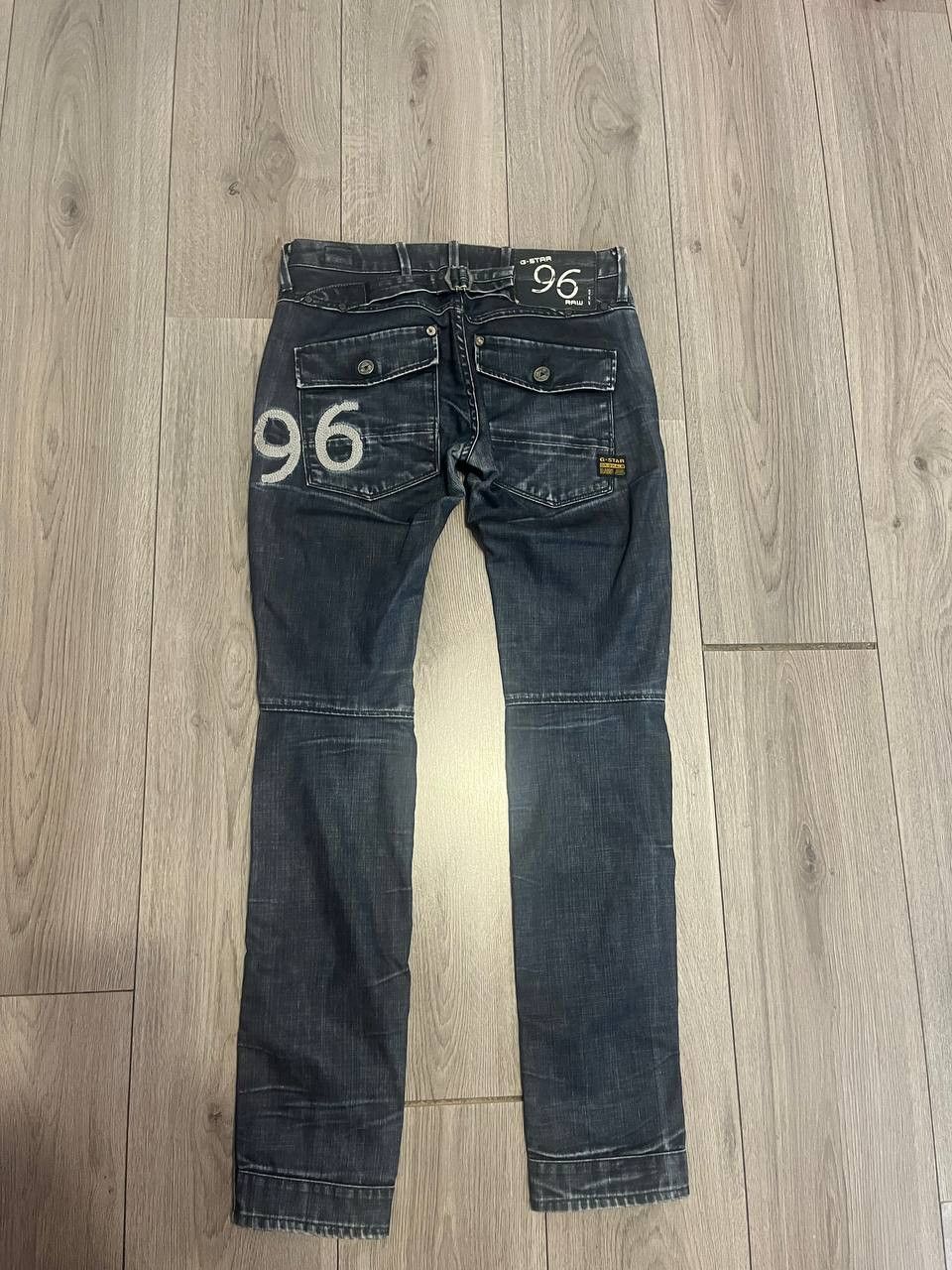 G-Star G-Star Elwood Heritage Narrow Women Embro Blue Jeans Size 25" / US 0 / IT 36 - 1 Thumbnail