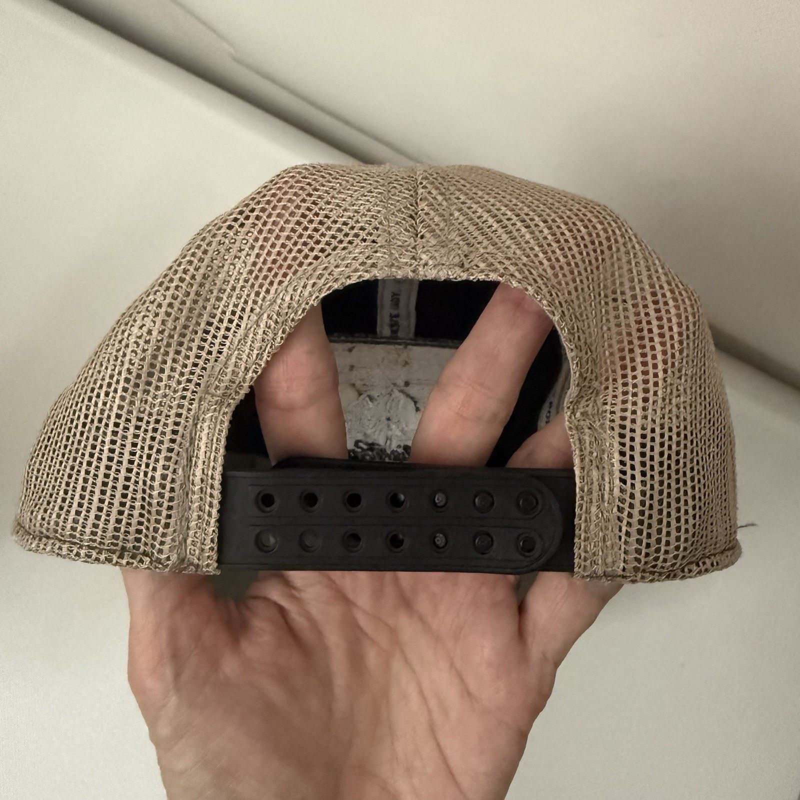 Eddie Bauer Eddie Bauer Work Wear Mountain Mesh Adjustable Trucker Hat Size ONE SIZE - 2 Thumbnail