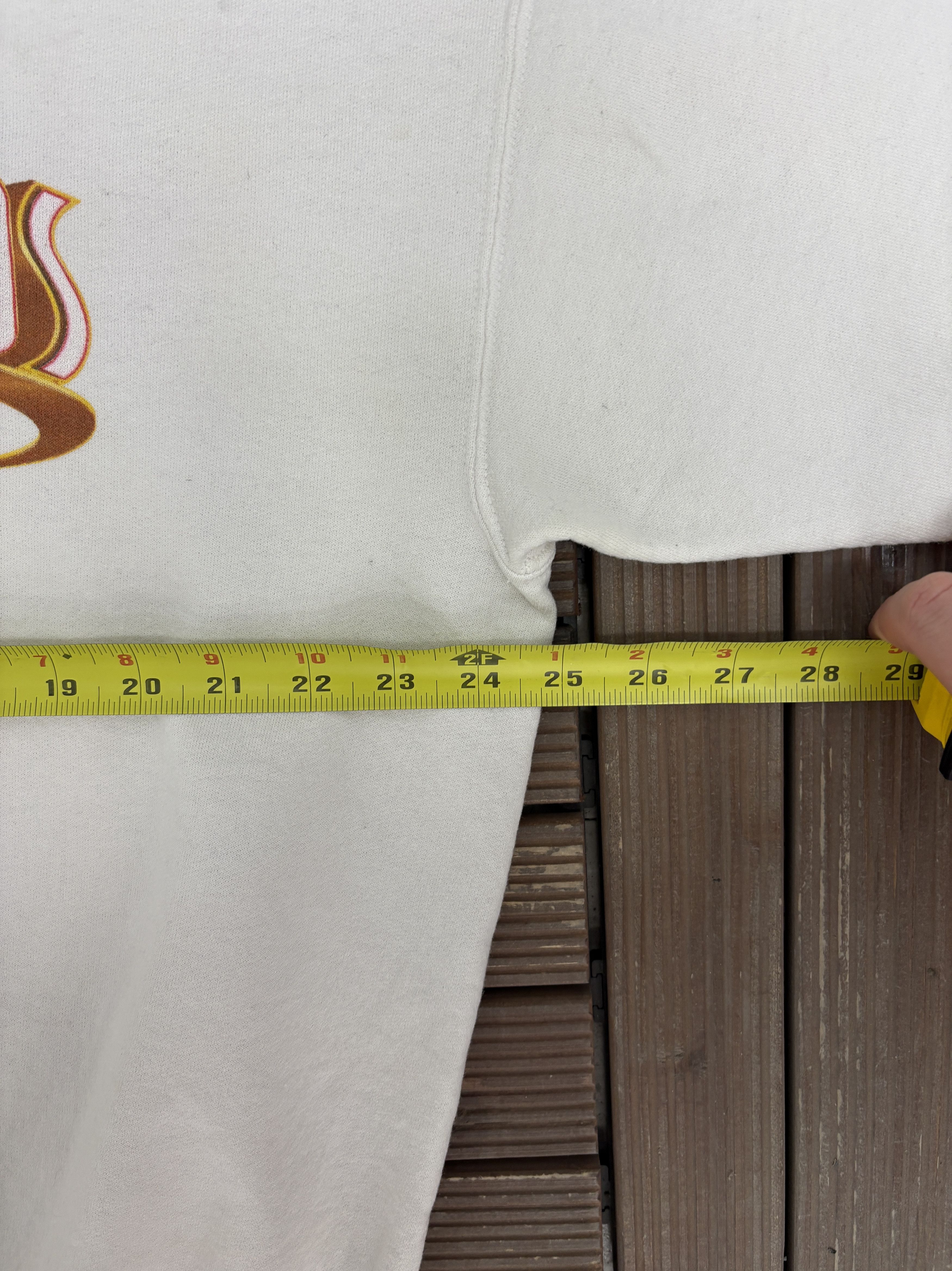 Vintage Universal Studios Florida Vintage White Crewneck Sweater Size US L / EU 52-54 / 3 - 7 Thumbnail