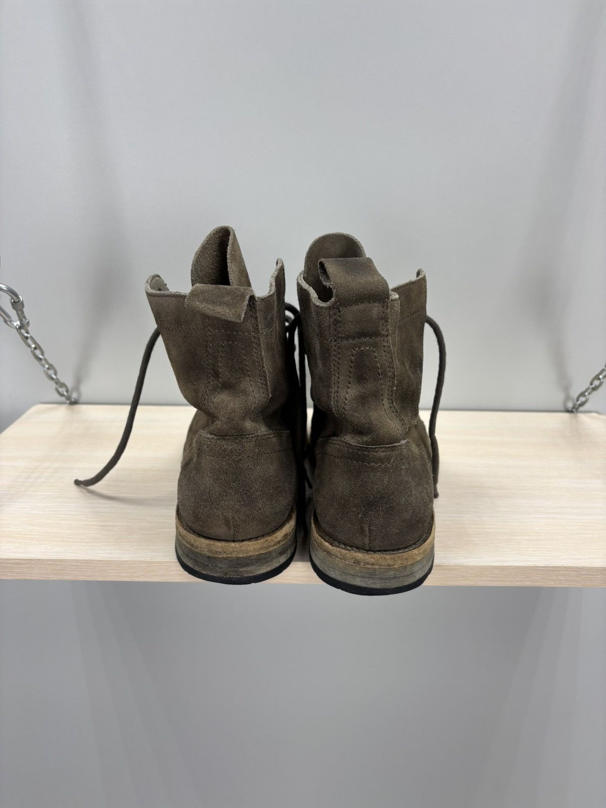 Mens boots AllSaints Size 42 Color Brown