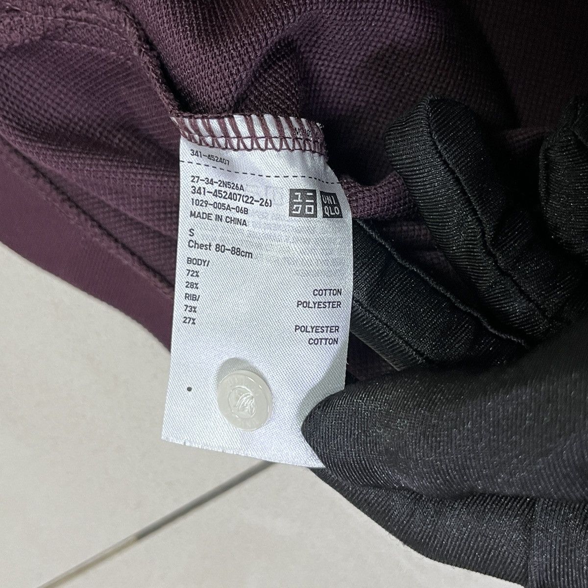 Designer × Japanese Brand × Uniqlo Uniqlo Plain Polo Shirt Size US S / EU 44-46 / 1 - 4 Thumbnail