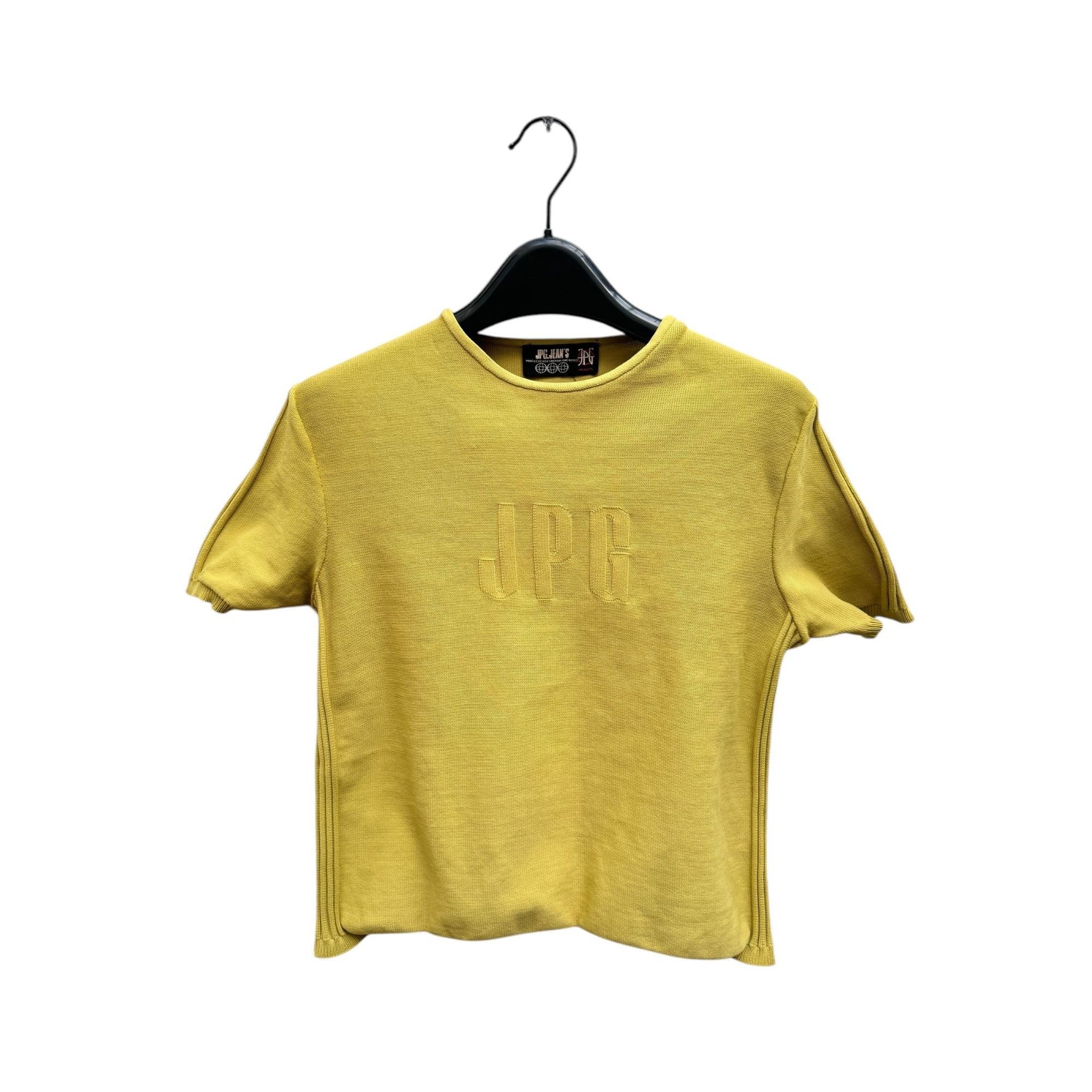 Jean Paul Gaultier Vintage Yellow JPG Top Size S / US 4 / IT 40 - 1 Thumbnail