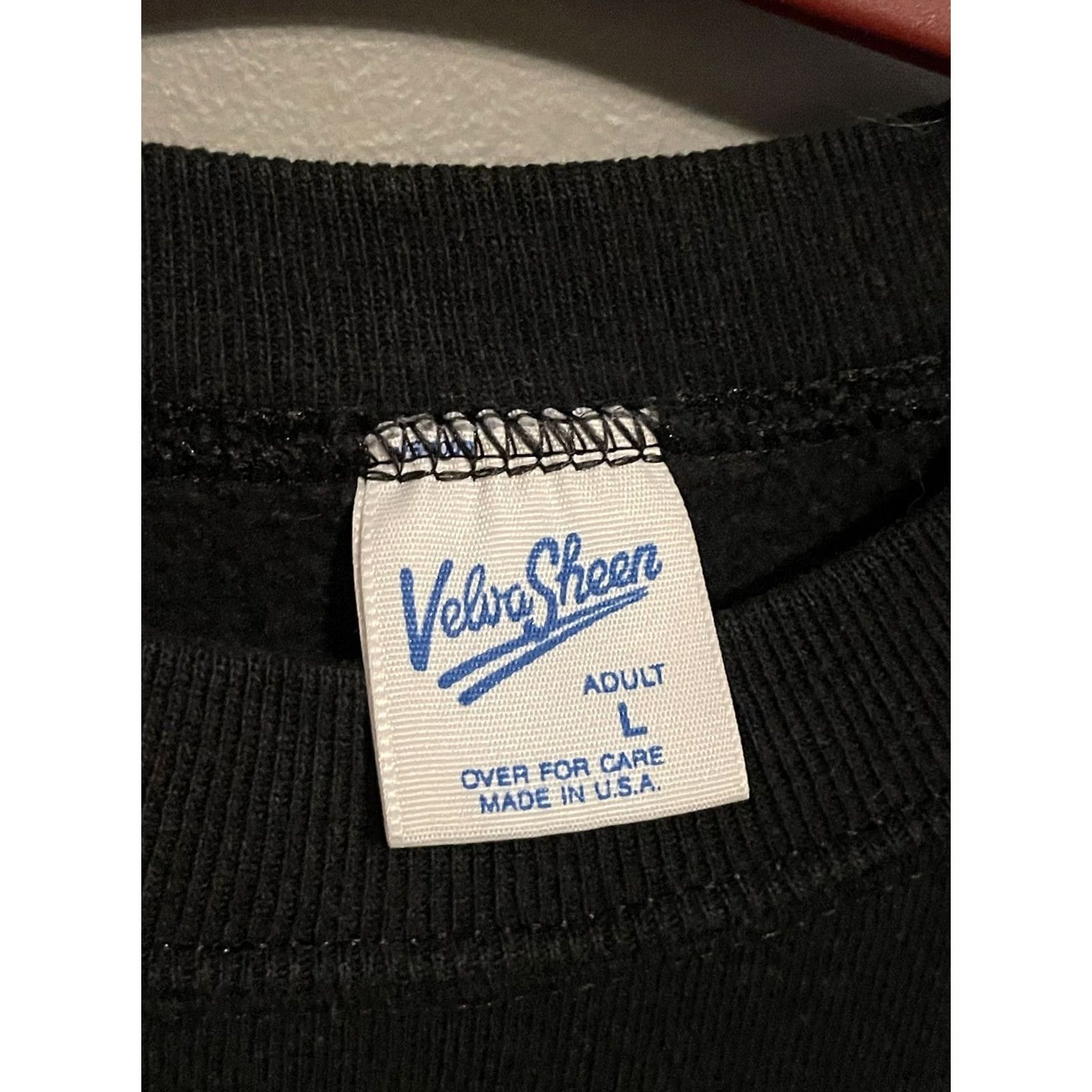 Disney VINTAGE Mickey Mouse 90s Disney Crewneck Sweater Black L Unisex Adults Sweatshirt Pullover Embroidered Men Women Size US L / EU 52-54 / 3 - 5 Thumbnail
