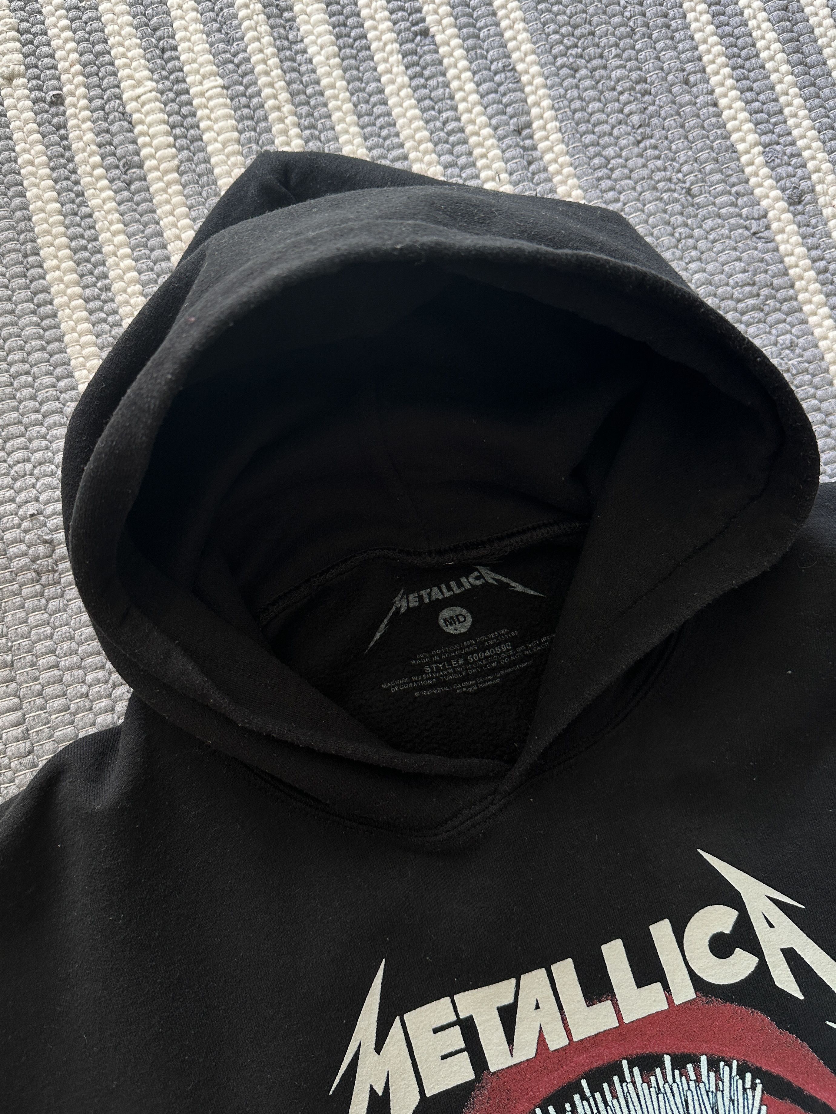 Band Tees Metallica The Shortest Straw Band Hoodie Size US M / EU 48-50 / 2 - 6 Thumbnail