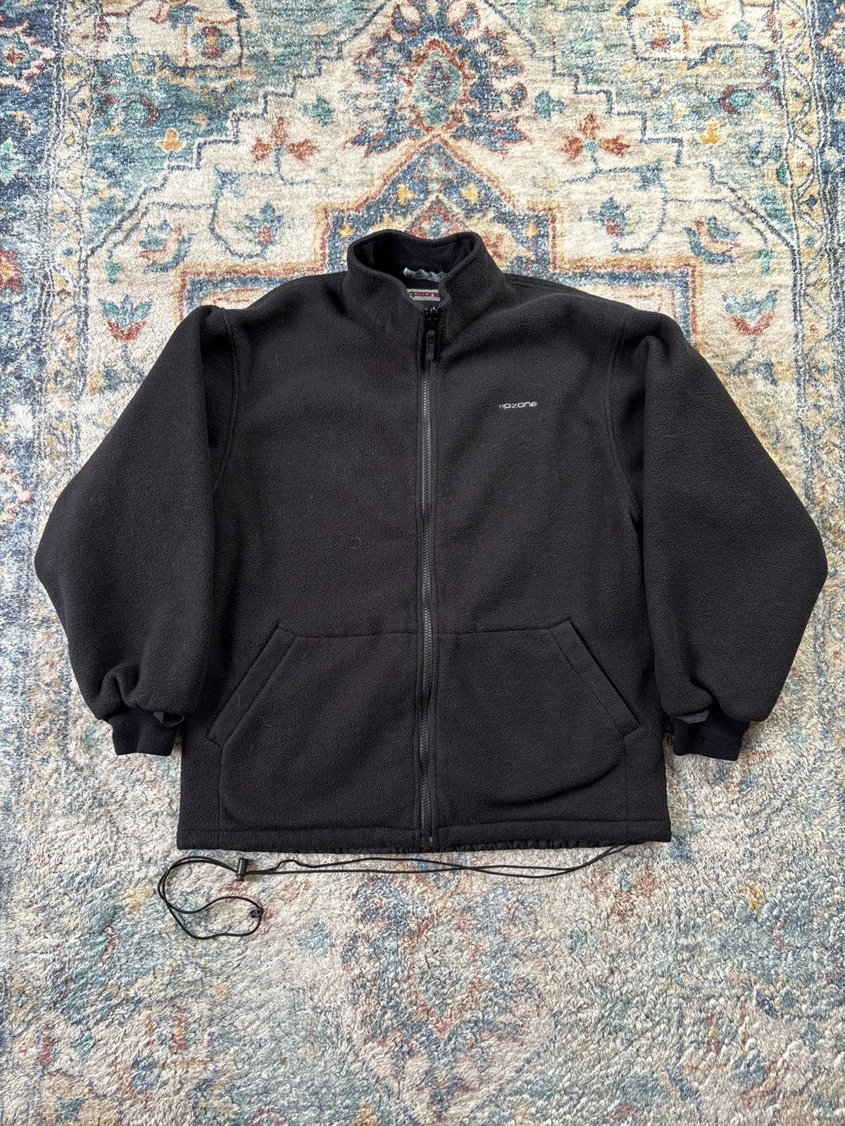 Vintage Vintage Ripzone Black Zip-up Fleece Size XL Size US XL / EU 56 / 4 - 1 Thumbnail