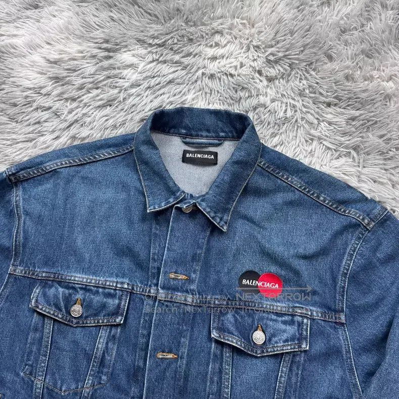 Balenciaga Balenciaga Denim Jacket Size US M / EU 48-50 / 2 - 3 Thumbnail