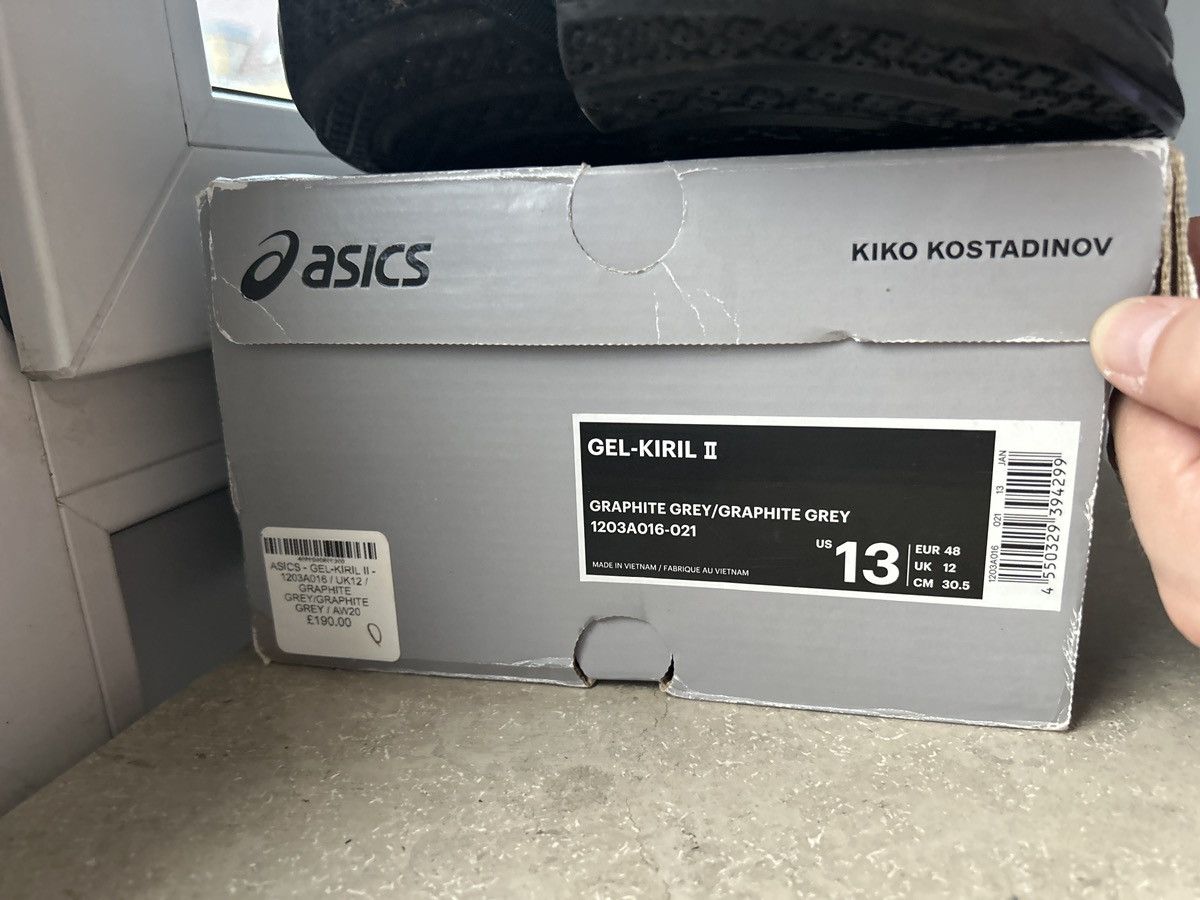 Asics × Kiko Kostadinov Gel Kiril - II KIKO Kostadinov Asics Collab DSVN Size US 13 / EU 46 - 1 Thumbnail