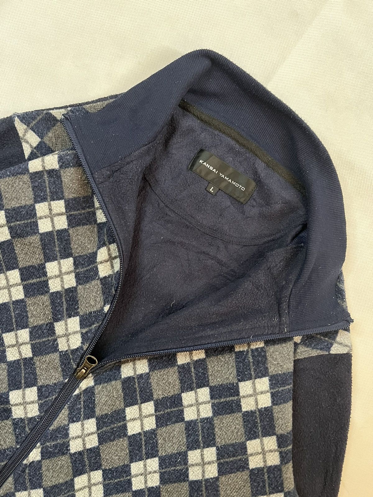 Kansai Yamamoto Kansai Yamamoto Zipper Fleece Size US L / EU 52-54 / 3 - 6 Thumbnail