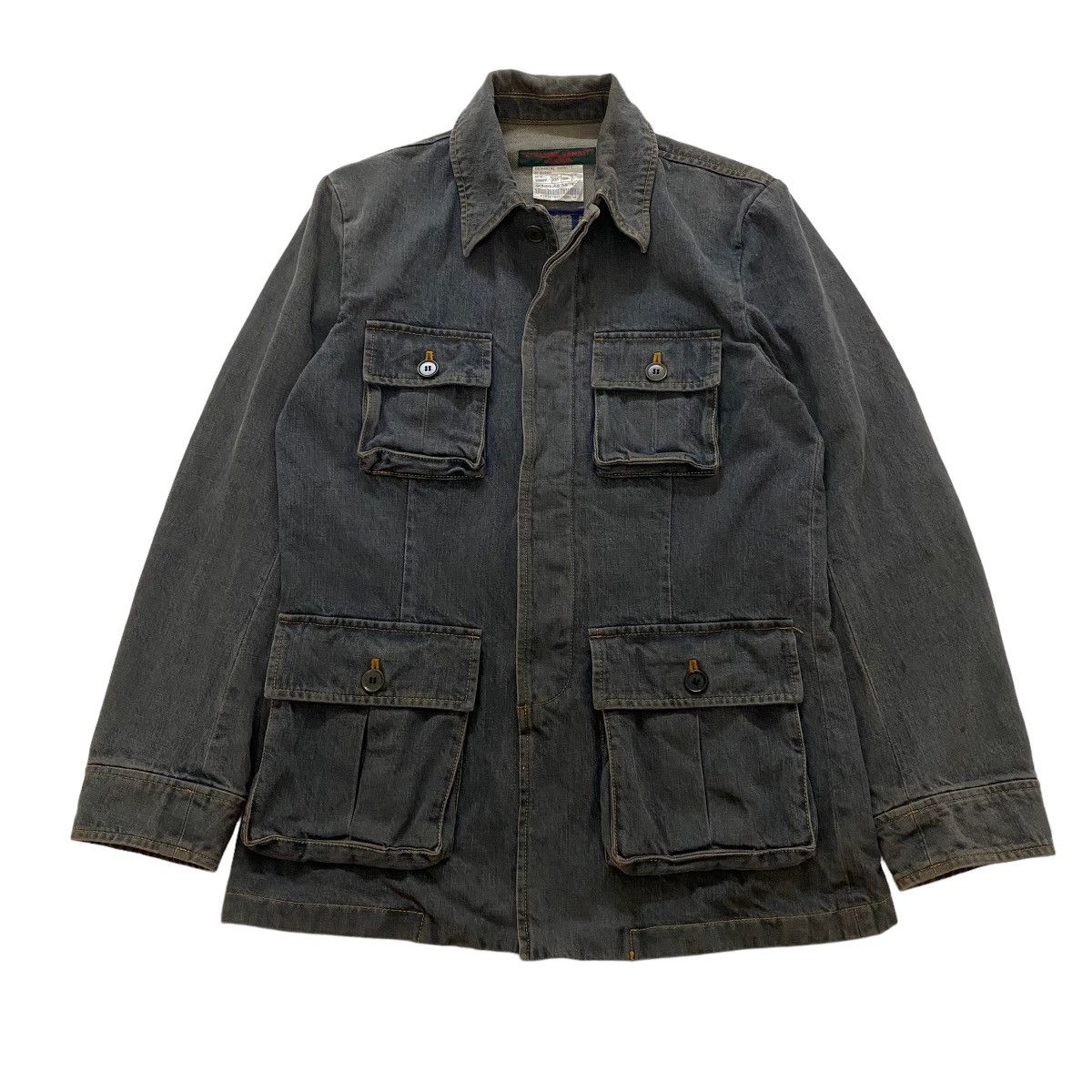 Vintage ⚡️Katharine Hamnett London four pocket denim style jacket Size US M / EU 48-50 / 2 - 1 Thumbnail