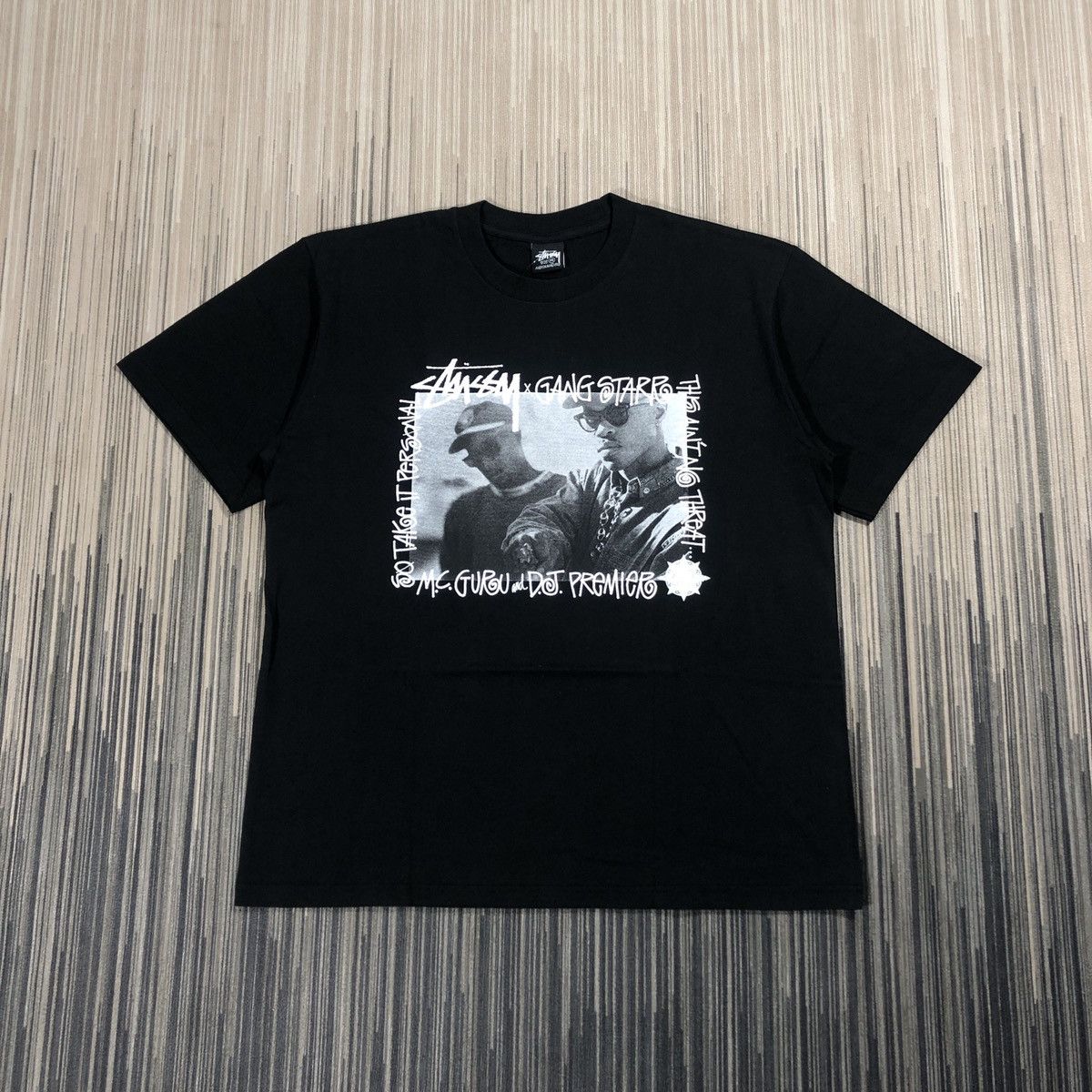 image of Stussy Take It Personal Tee in Black, Men's (Size Medium)