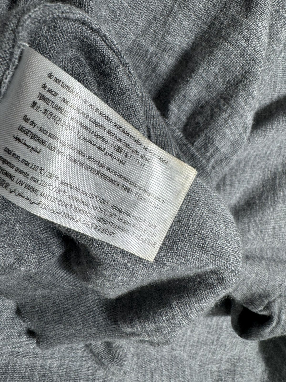 Suitsupply Suitsupply Wool Sweater Grey Size L Size US L / EU 52-54 / 3 - 8 Thumbnail