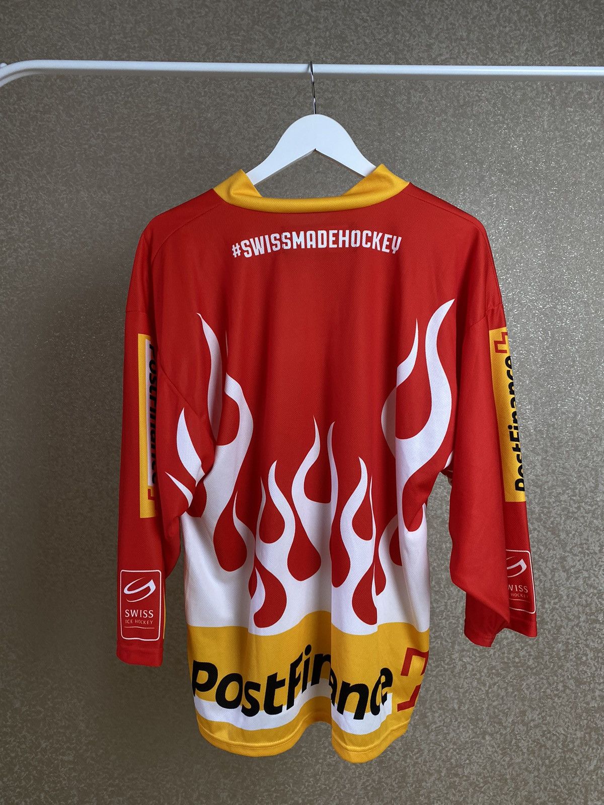 NHL Hockey Jersey Postfinance Trophy Switzerland 2017 Size US S / EU 44-46 / 1 - 4 Thumbnail