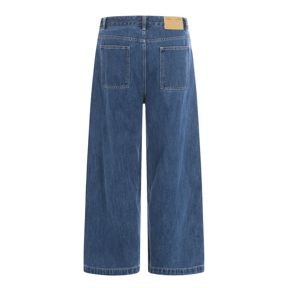 Jean Retro American street men's casual loose wide-leg jeans Size US 32 / EU 48 - 2 Thumbnail