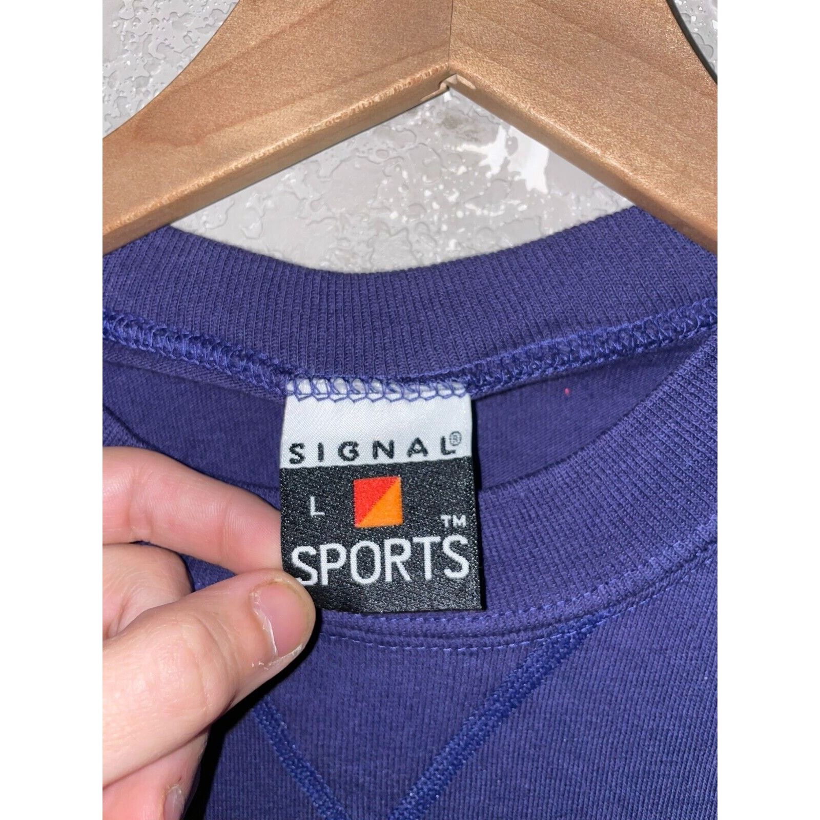 Signal Sport Vintage Montana Big Sky Long Sleeve Shirt Blue Tee VTG 90s L Size US L / EU 52-54 / 3 - 6 Thumbnail