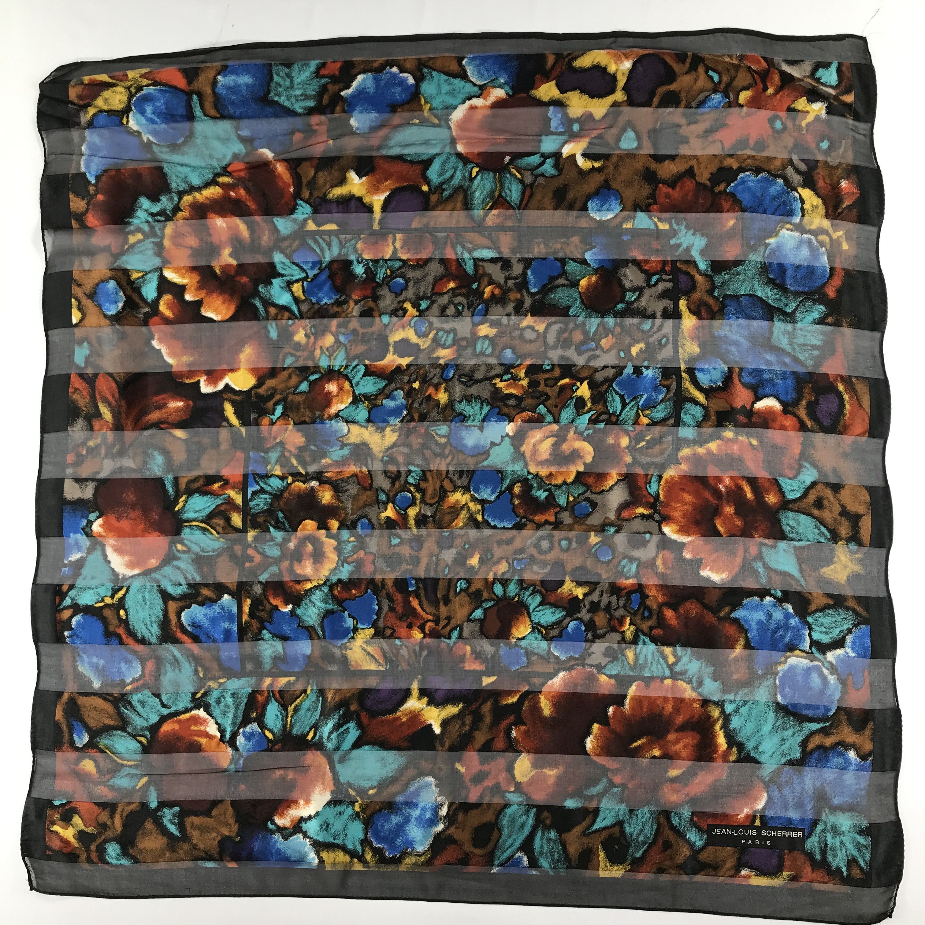 Jean-Louis Scherrer Vintage Jean Louis Scherrer Silk Scarf Size ONE SIZE - 3 Thumbnail