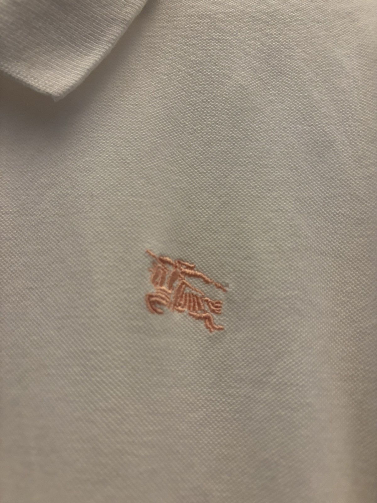 Burberry Burberry Pink Logo Shirt Size US M / EU 48-50 / 2 - 2 Thumbnail