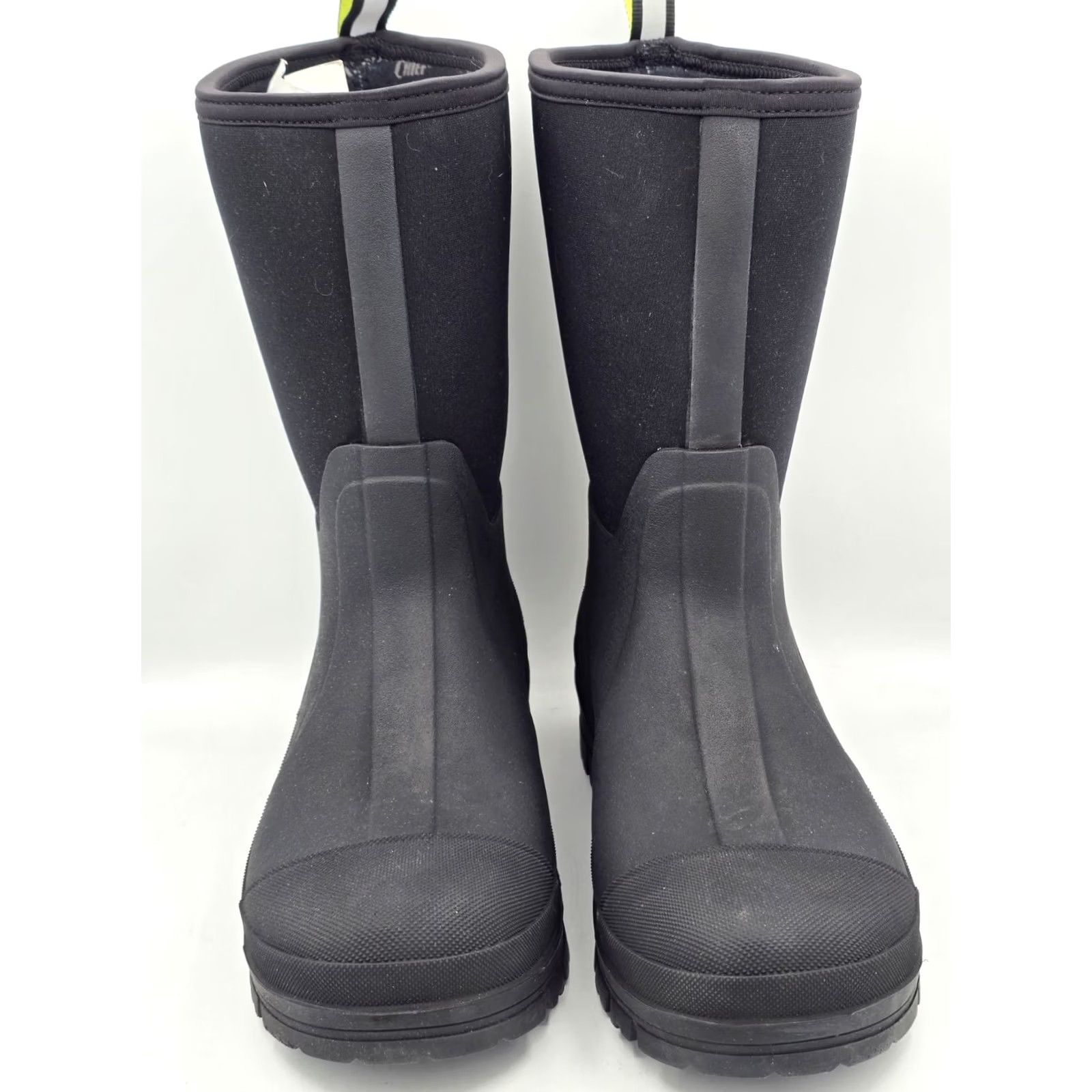 Vintage WESTERN CHIEF 365 Neoprene Mid Cold Weather Boots Men's 12 Black Shoes Boot Waterproof Rubber Rubber Size US 12 / EU 45 - 2 Thumbnail