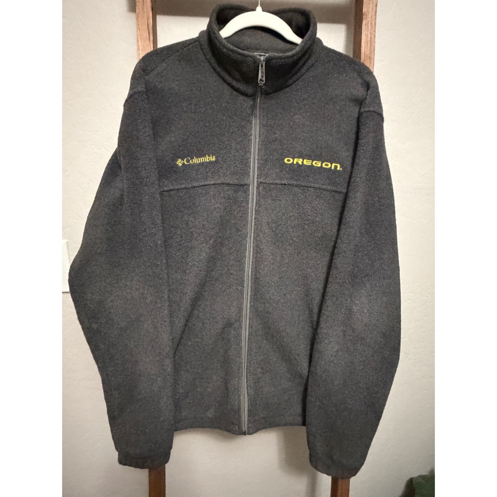 Columbia Columbia-University of Oregon Ducks-Fleece Full-Zip Jacket-L Size US L / EU 52-54 / 3 - 1 Thumbnail