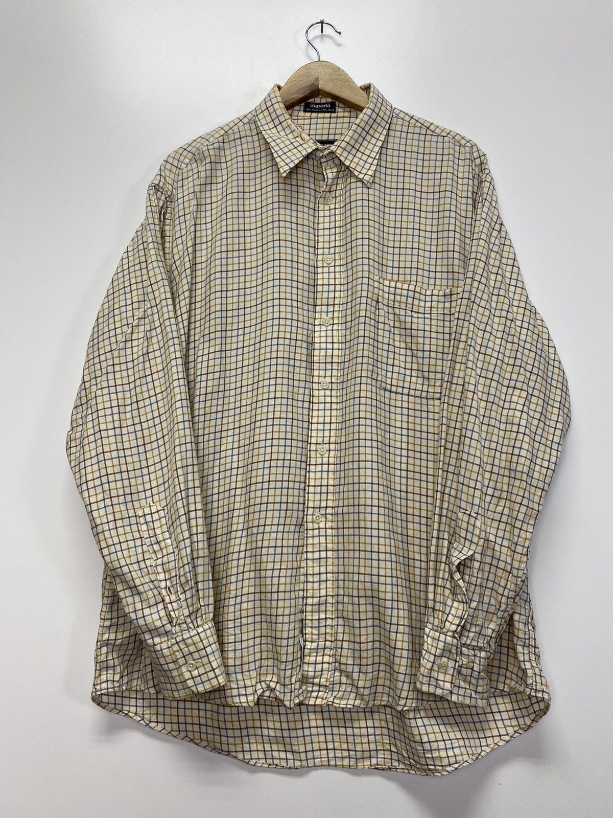Burberry × Vintage Vintage Burberry Button up Size US L / EU 52-54 / 3 - 8 Thumbnail