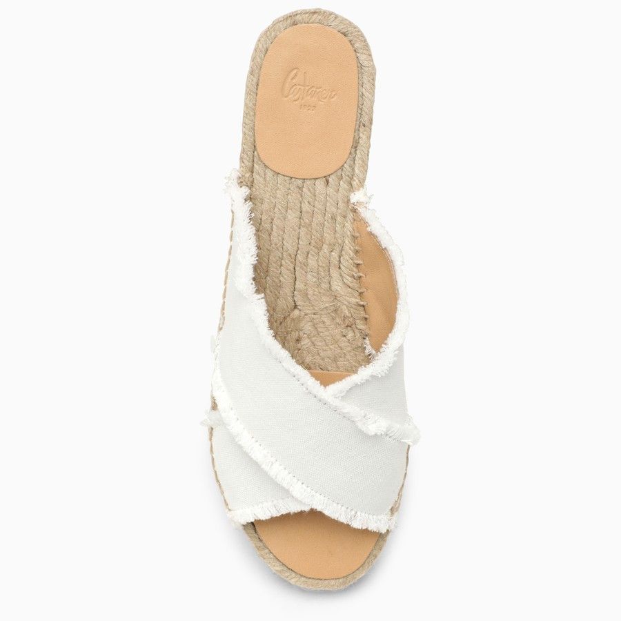 Castaner o1d2blof0824 Slip On in White Size US 10 / IT 40 - 3 Thumbnail