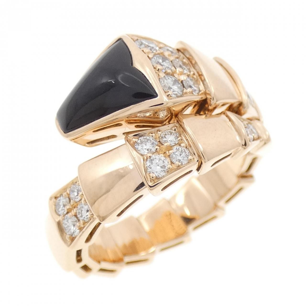 Bvlgari Bvlgari Serpenti Au750 Ring Size 13 Metal Ring 345220 DUTY FREE for USA