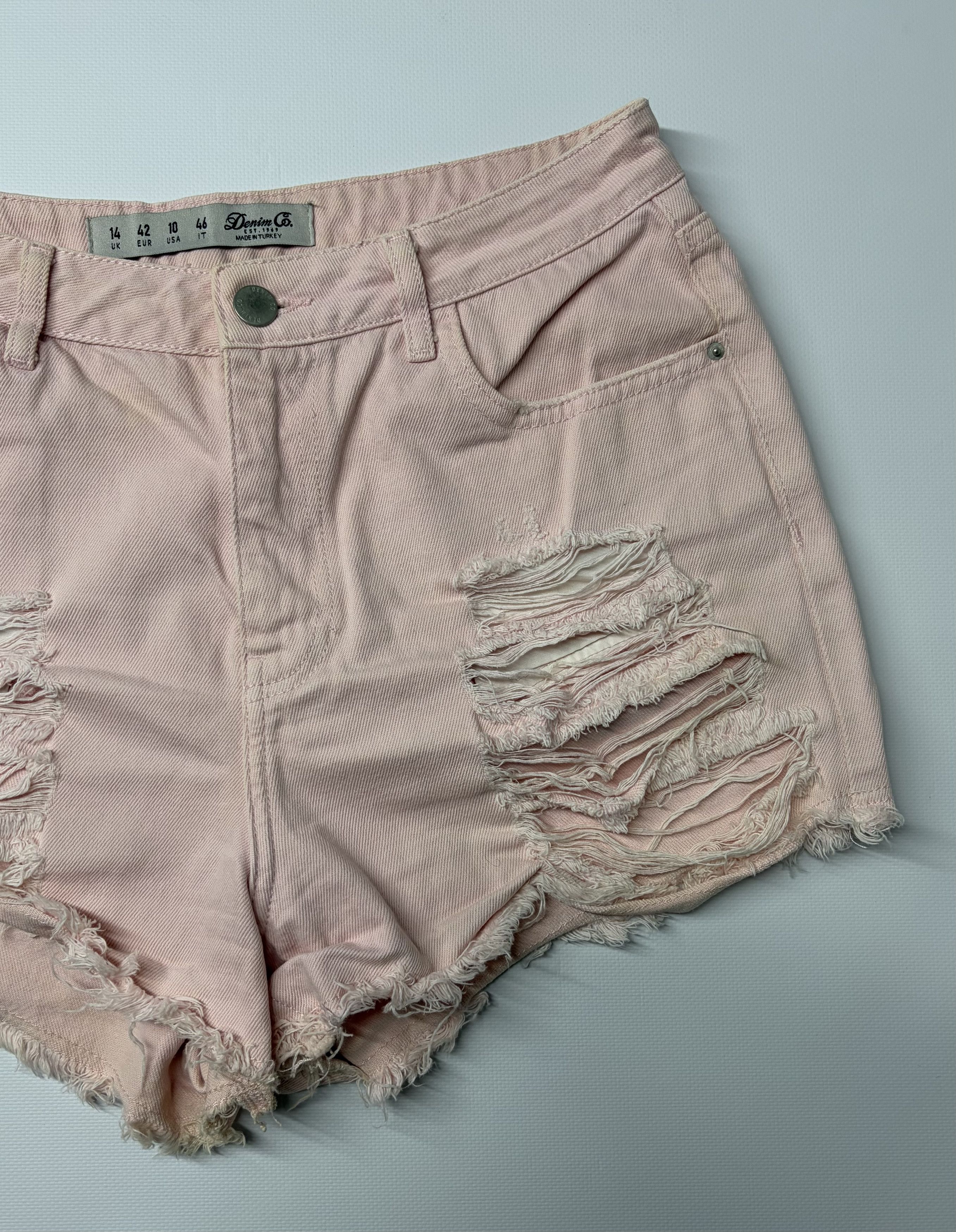 Vintage Vintage Women's Mini Shorts Size 32" / US 10 / IT 46 - 3 Thumbnail