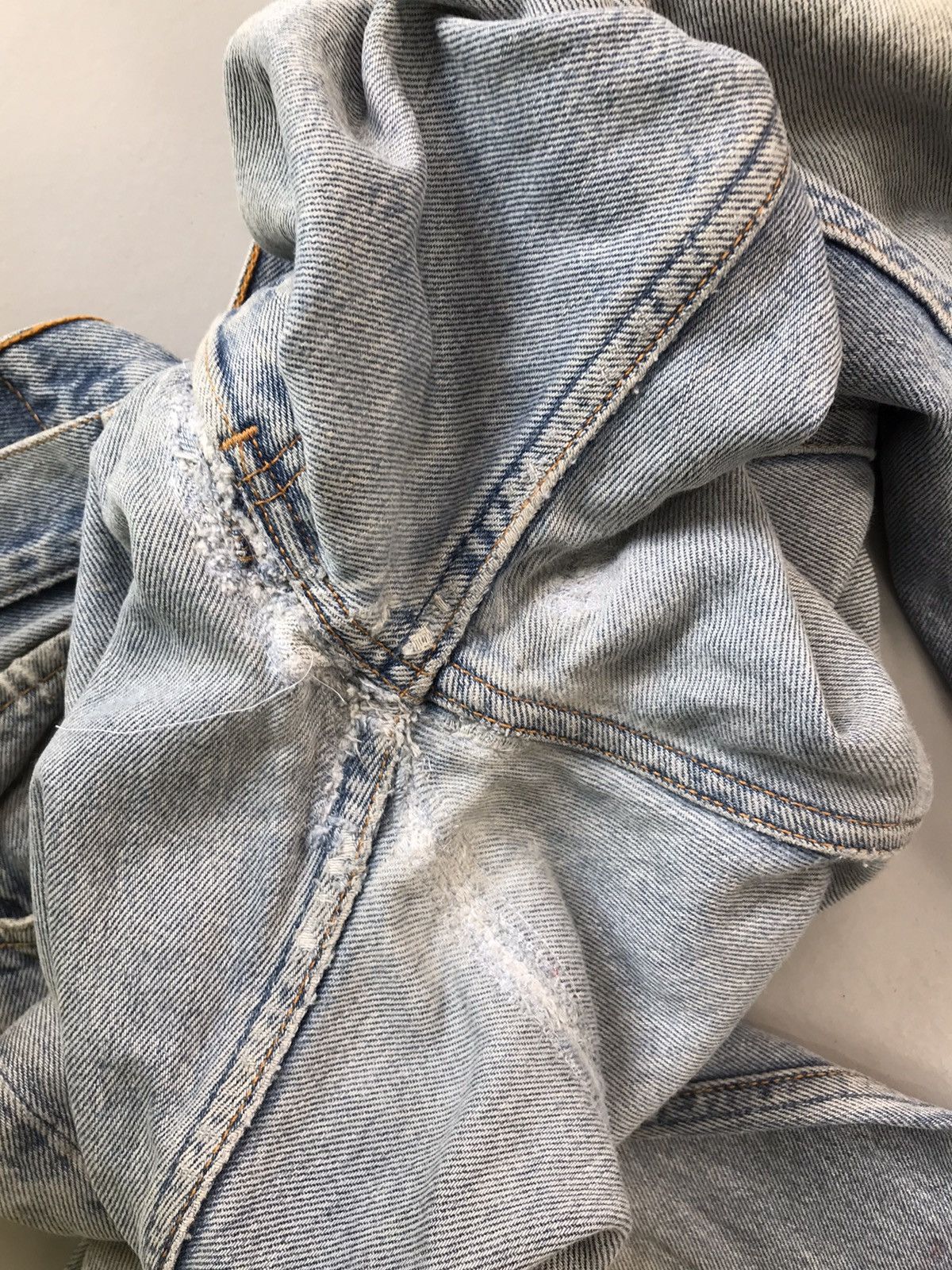 Levi's Vintage Levi’s 501 repaired denim Size US 38 / EU 54 - 7 Thumbnail