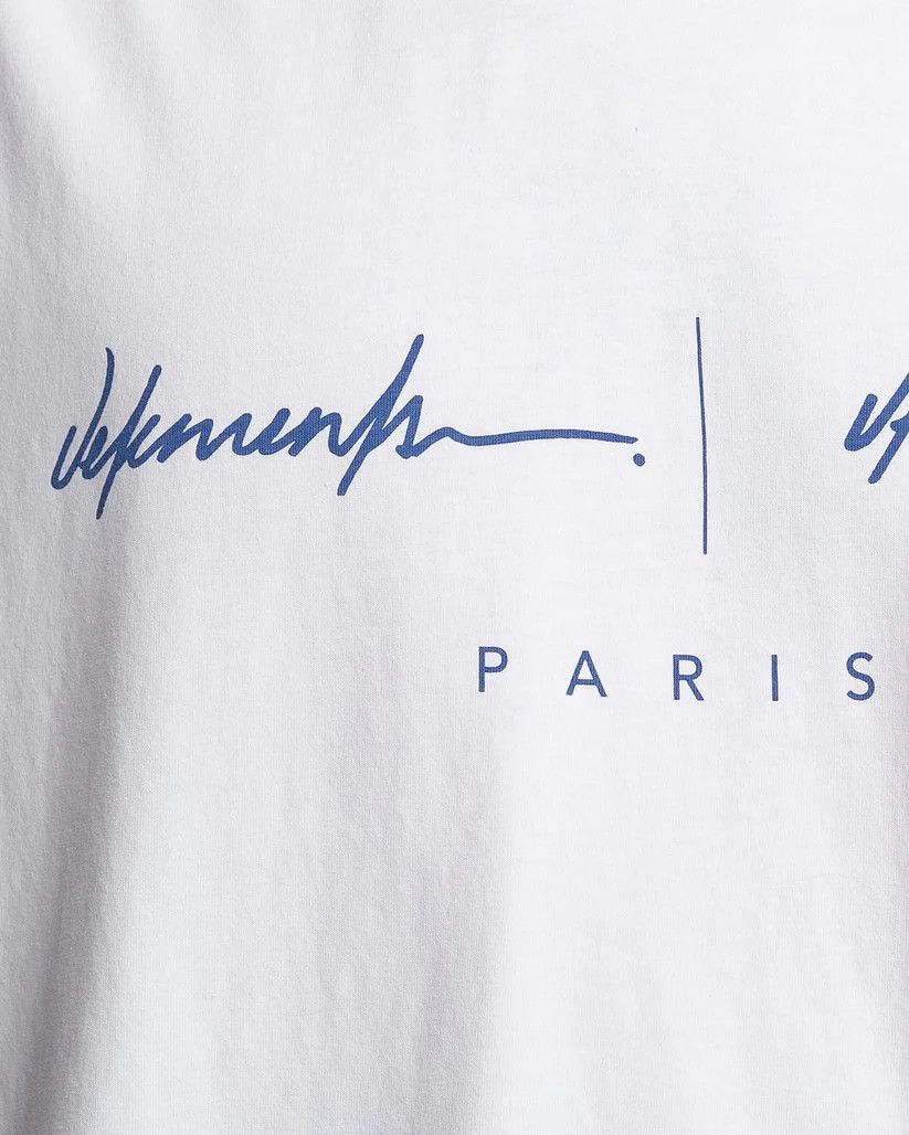 Vetements o1y0924 T-Shirt in White Size US M / EU 48-50 / 2 - 4 Thumbnail