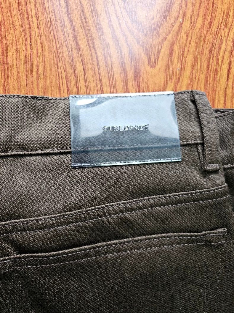 Our Legacy our legacy2022 Winter Men's Wool Straight Pants 2505-Nextar Size US 31 - 3 Thumbnail