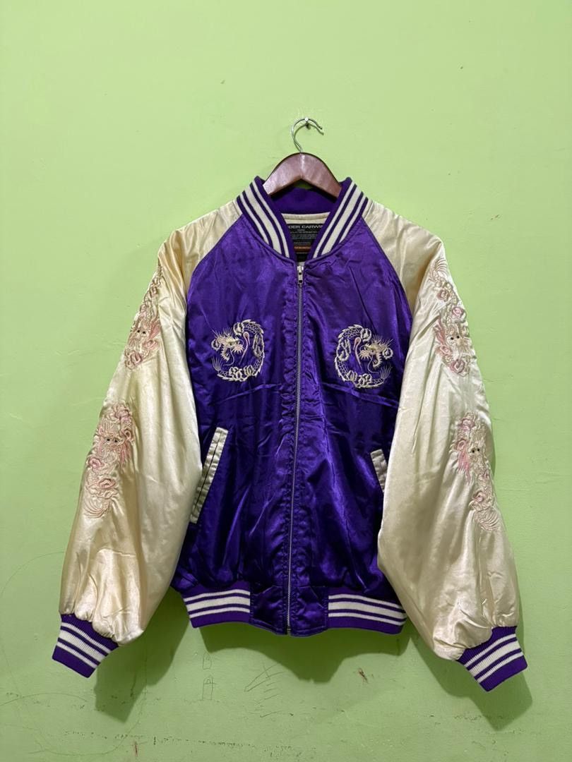 Japanese Brand Japanese Sukajan Jacket 11th Airborne Embroidery Dragon Size US L / EU 52-54 / 3 - 1 Thumbnail
