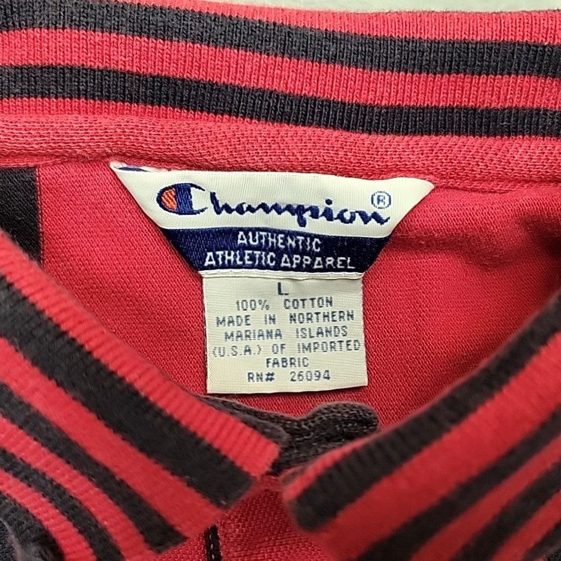 Champion VINTAGE Champion Polo Shirt Mens L Red USA Retro Made in USA Basketball Polo Shirt Mens L Red USA Retro Basketball Size US L / EU 52-54 / 3 - 4 Thumbnail