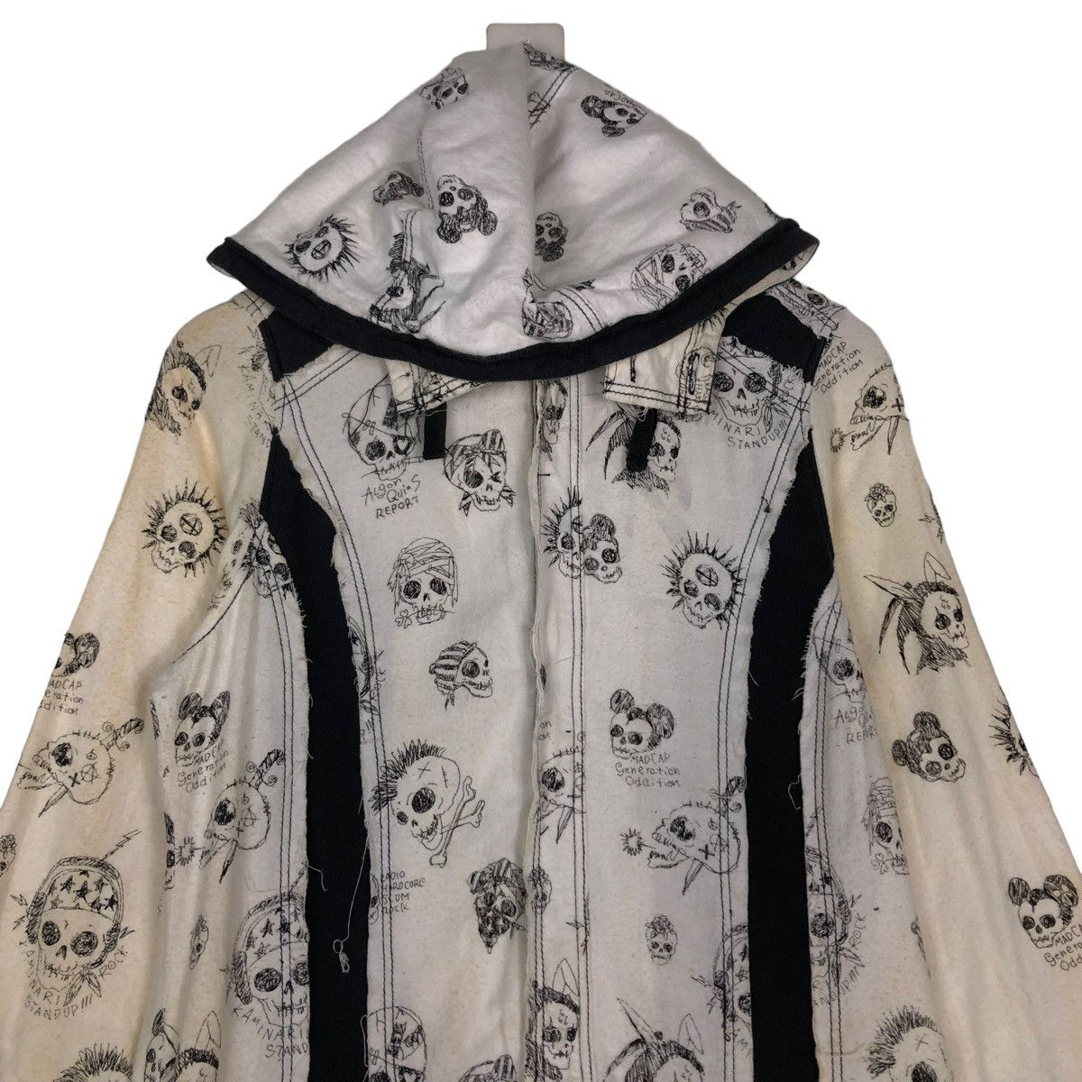 Japanese Brand 🔥PUNK DESIGN BONDAGE JACKET SKELETON ALGONQUINS JAPAN MADE Size M / US 6-8 / IT 42-44 - 3 Thumbnail