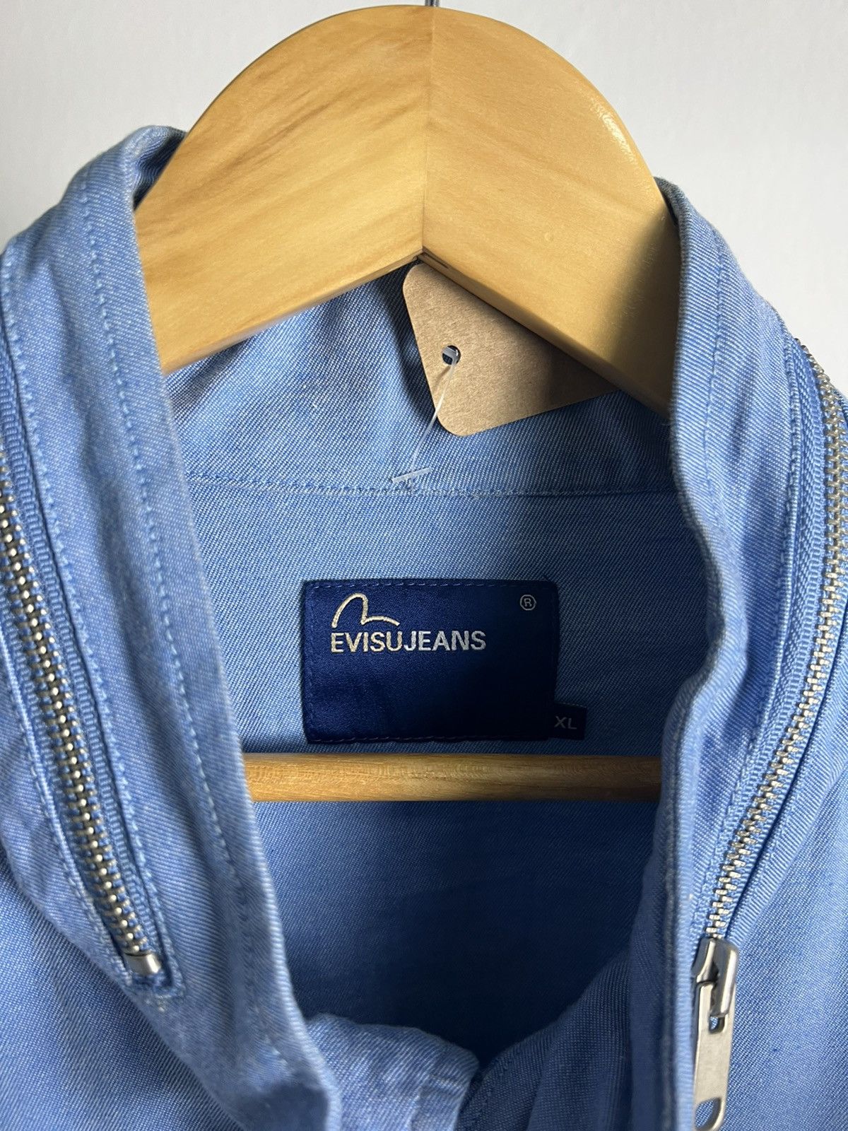 Evisu × Japanese Brand 2000s Evisu Jeans 'Unlimited Jeans Acolistic' Jackets Size US XL / EU 56 / 4 - 8 Thumbnail