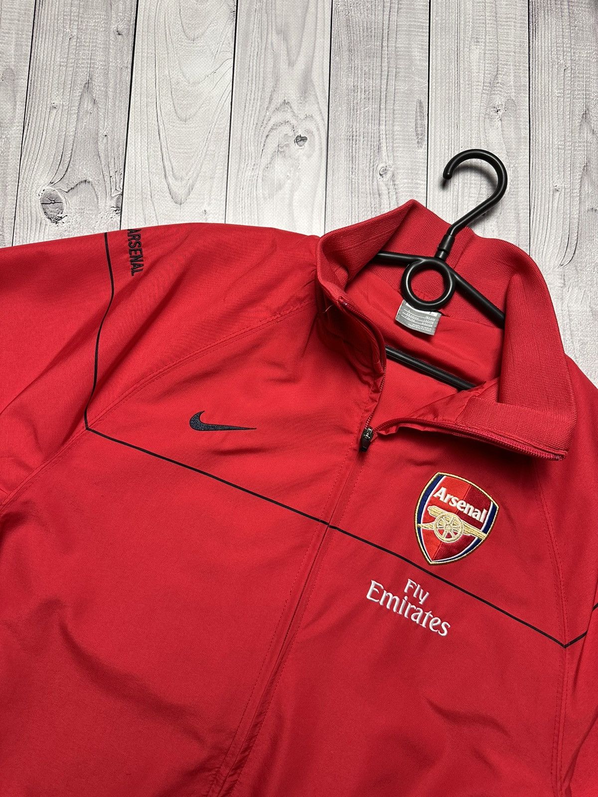 Nike × Vintage Vintage Arsenal soccer track jacket size L logo Size US L / EU 52-54 / 3 - 2 Thumbnail