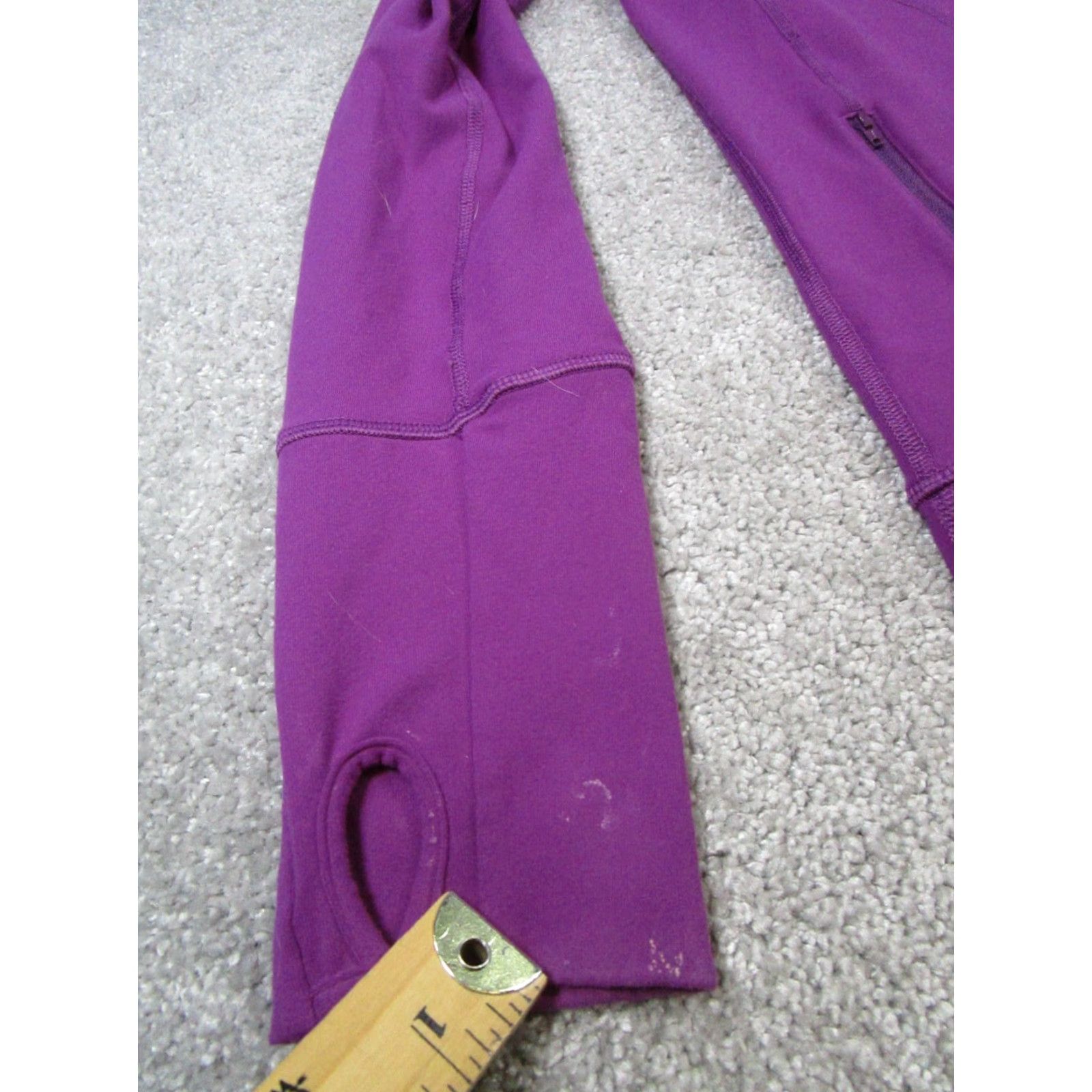 Lululemon Lululemon In Stride Jacket Womens 8 Purple Running Full Zip Size M / US 6-8 / IT 42-44 - 4 Thumbnail