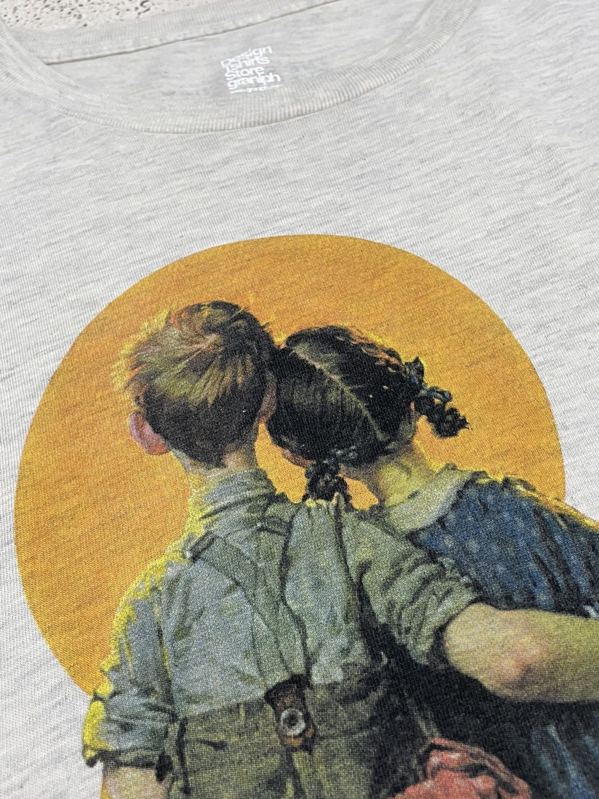 Japanese Brand The Saturday Evening Post “Little Spooners” Normal Rockwell Size US L / EU 52-54 / 3 - 9 Thumbnail