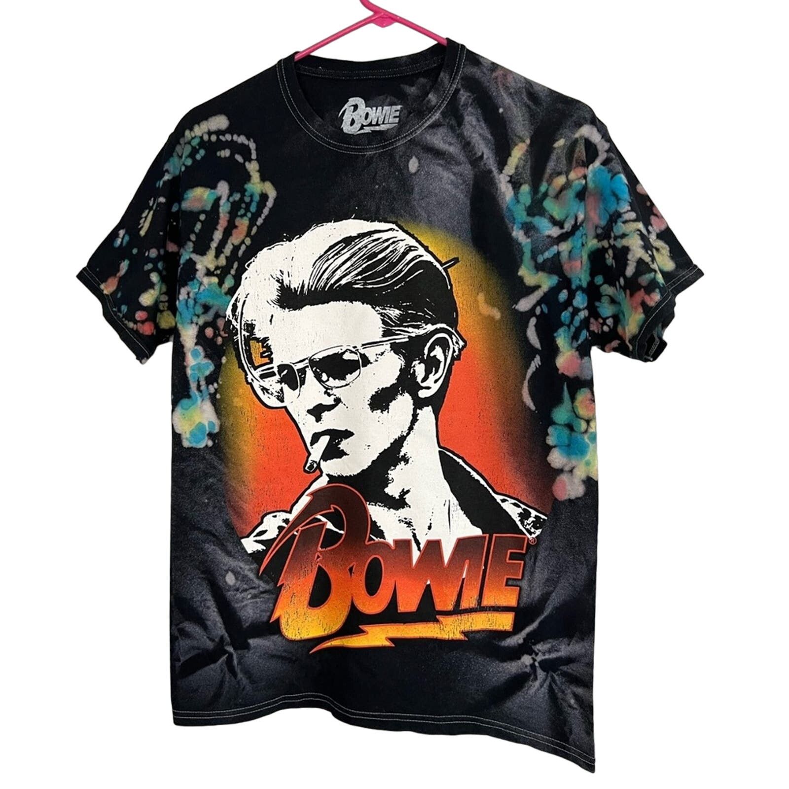 Band Tees OFFICIAL DAVID BOWIE AOP TOUR BAND TEE SHIRT SIZE LARGE NEW Size US L / EU 52-54 / 3 - 1 Thumbnail