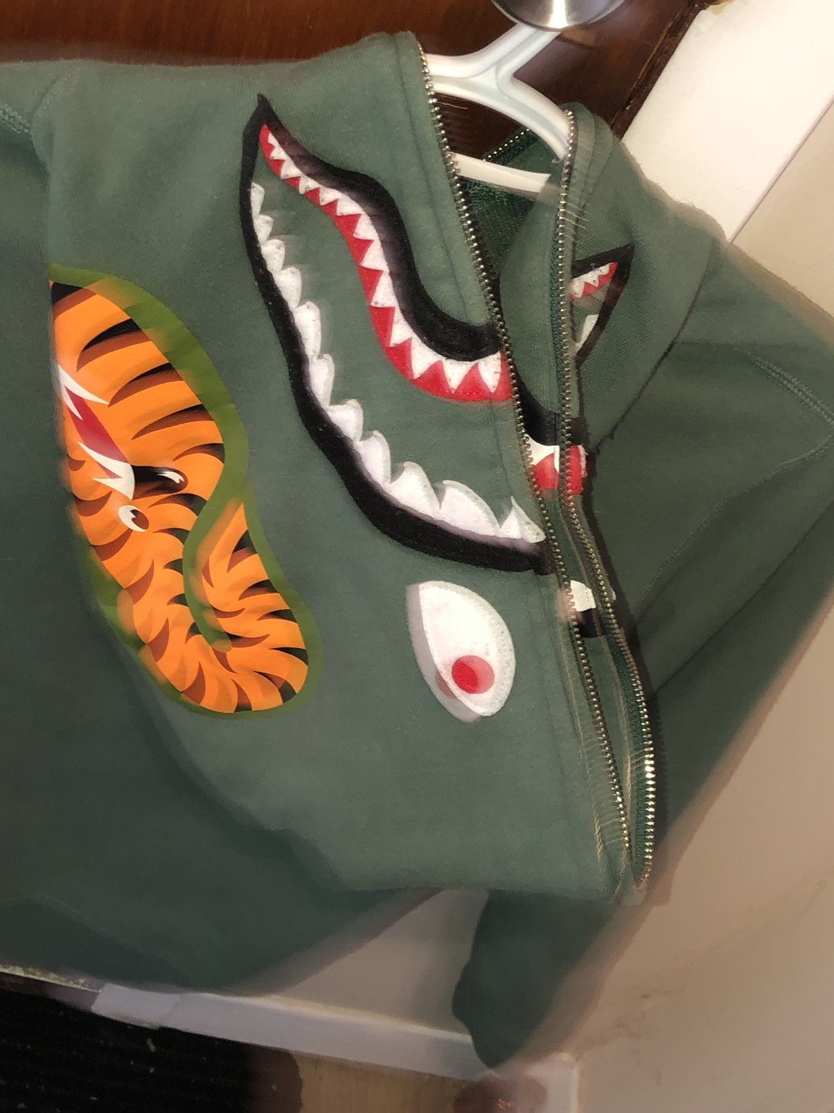 Bape bape double-sided, logo zip up Size US M / EU 48-50 / 2 - 2 Thumbnail