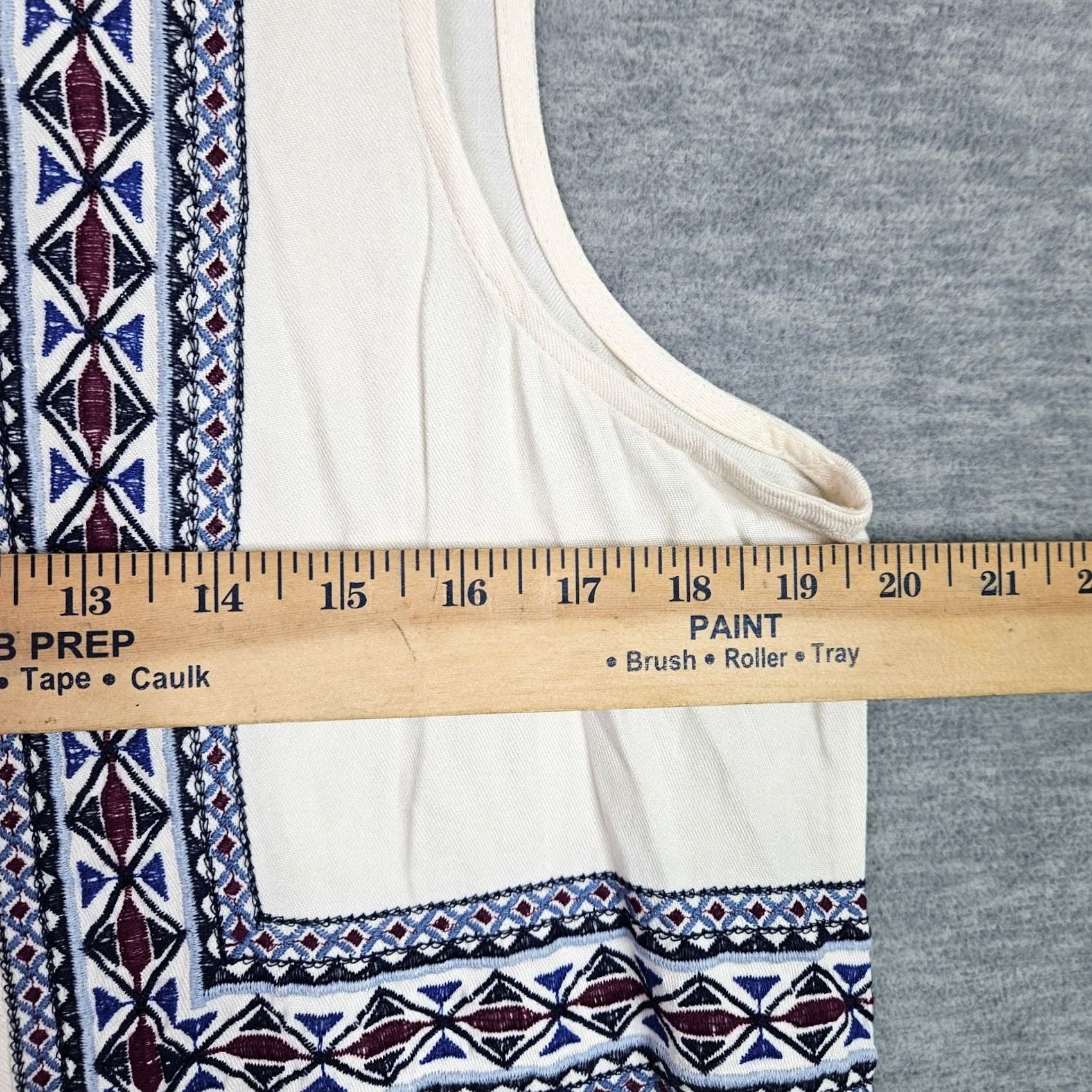 Old Navy Old Navy Women Dress Sleeveless Boho A-Line Multicolor Embroidered Lightweight Above Knee M New Size M / US 6-8 / IT 42-44 - 7 Thumbnail