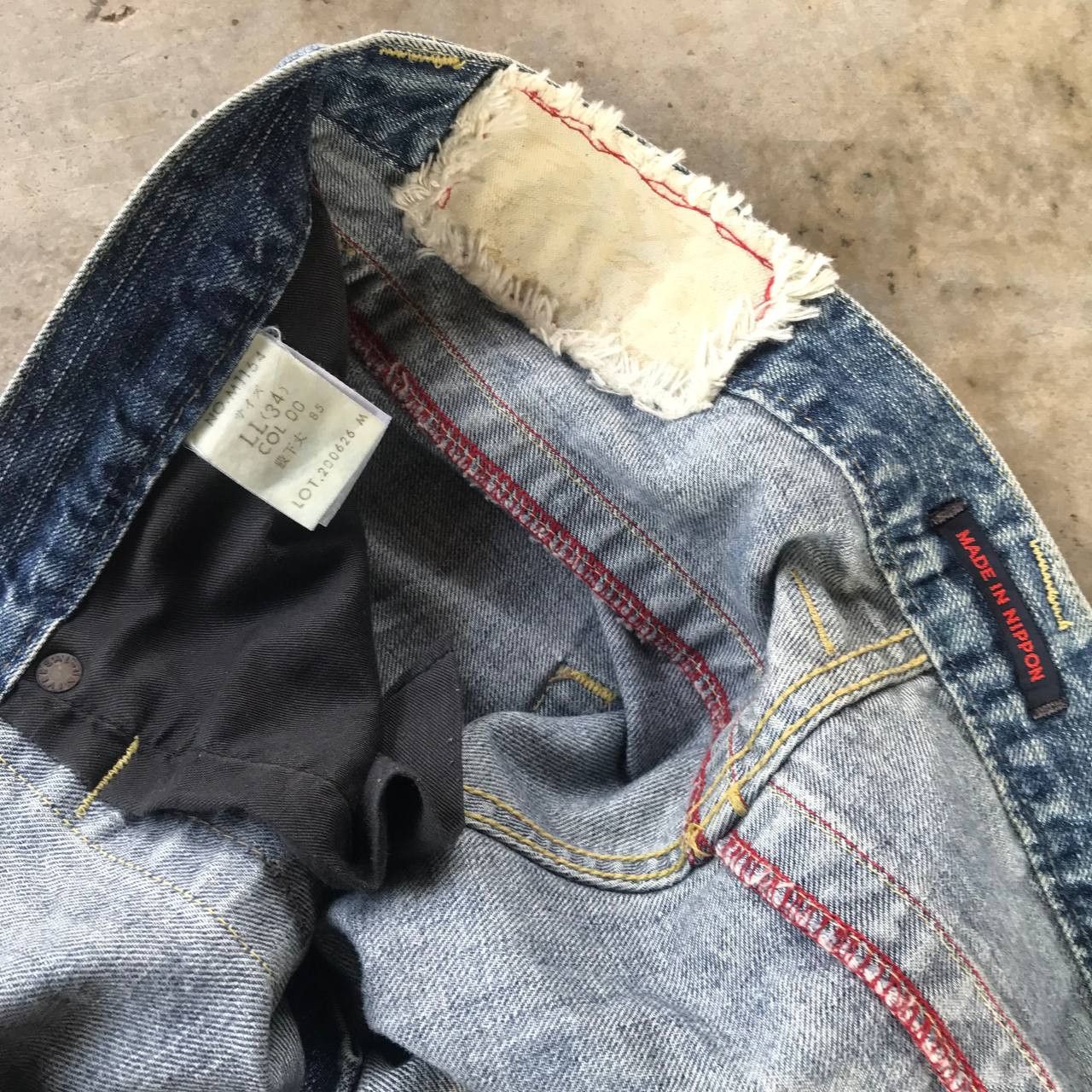 Other FLARED BLUEWAY JAPAN DISTRESSED LOWRISE DENIM W33x33 Size US 33 - 9 Thumbnail