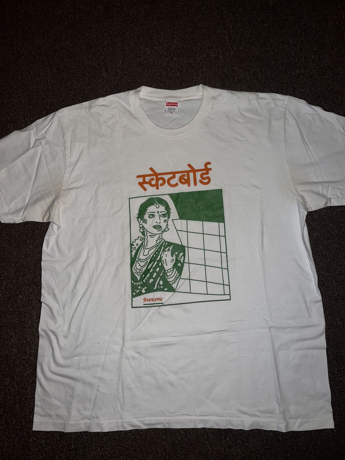 Supreme × Vintage Supreme Bombay T shirt FW2018 Size US XL / EU 56 / 4 - 2 Thumbnail