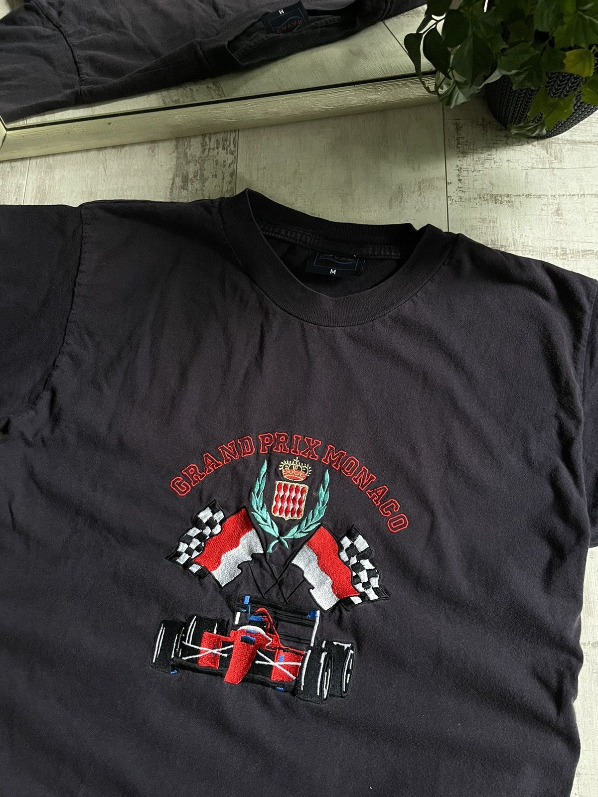 Formula 1 × Vintage Vintage 90’s Grand Prix Monaco T-Shirt Racing Formula1 Faded Size US M / EU 48-50 / 2 - 3 Thumbnail