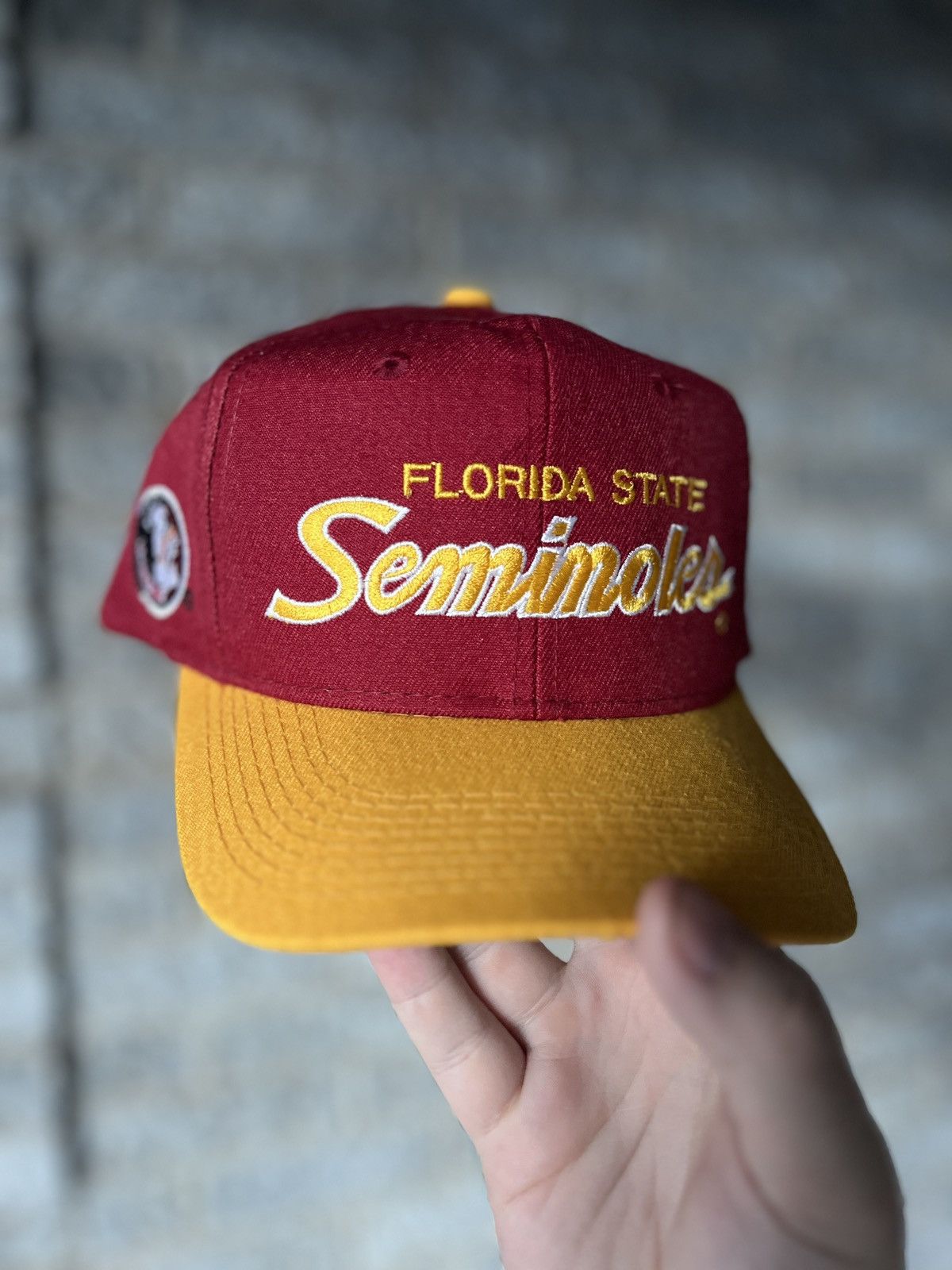 Sports Specialties × Vintage Vintage 90’s Wool FSU Seminole’s Sports Specialties SnapBack Size ONE SIZE - 1 Thumbnail